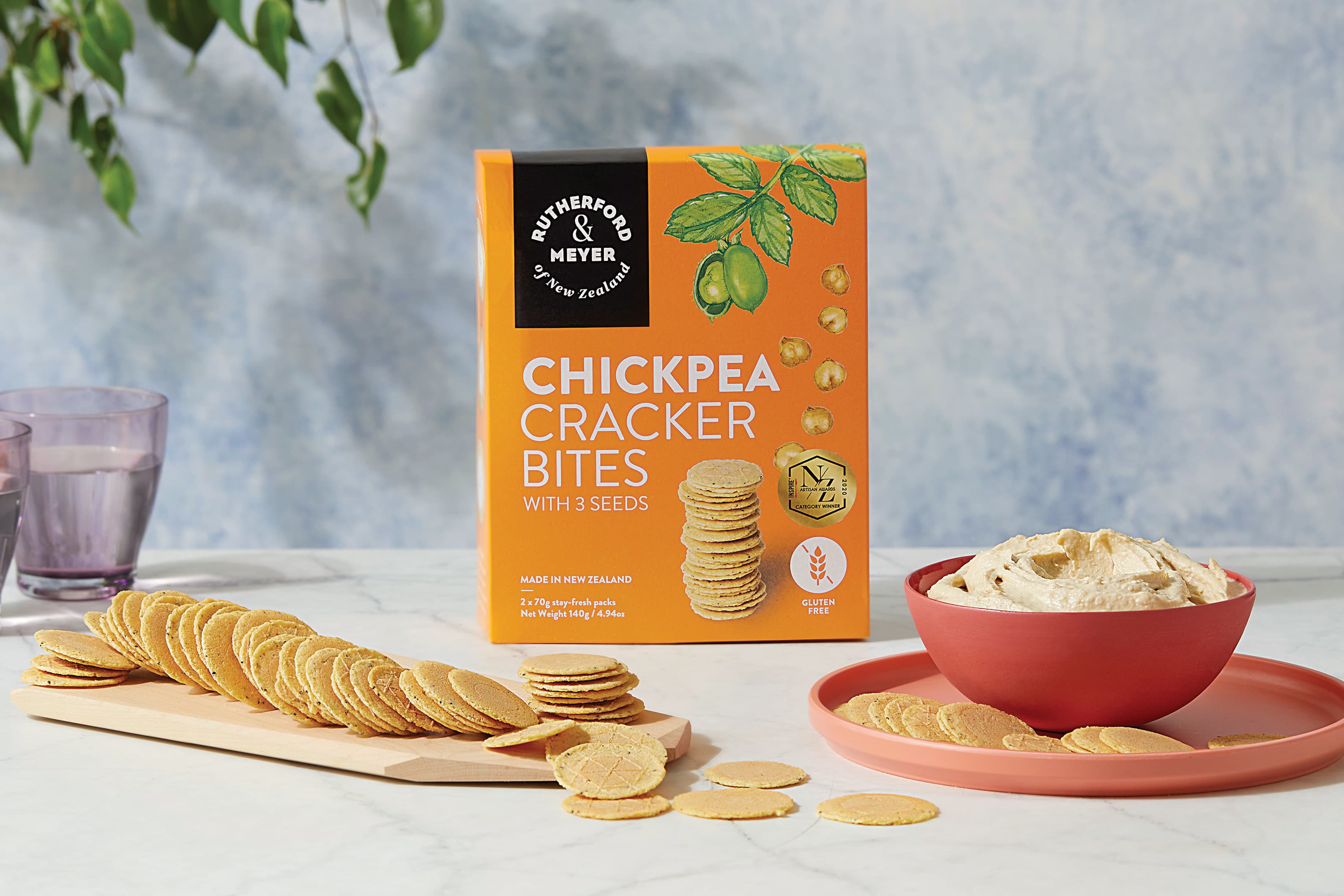 Crackers & Hummus Dip Recipe HelloFresh
