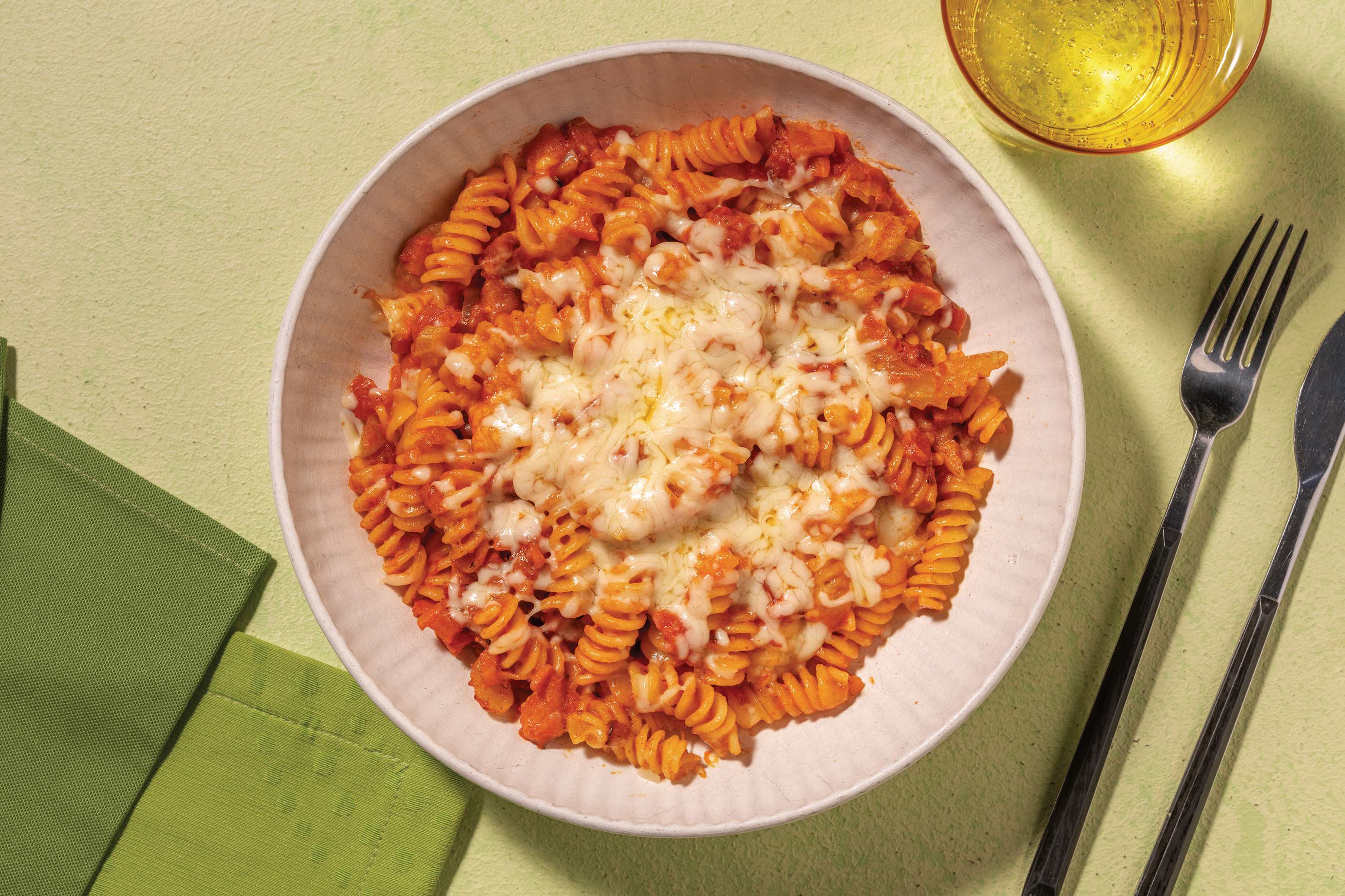 Creamy Bacon & Veggie Pasta Bake Recipe HelloFresh