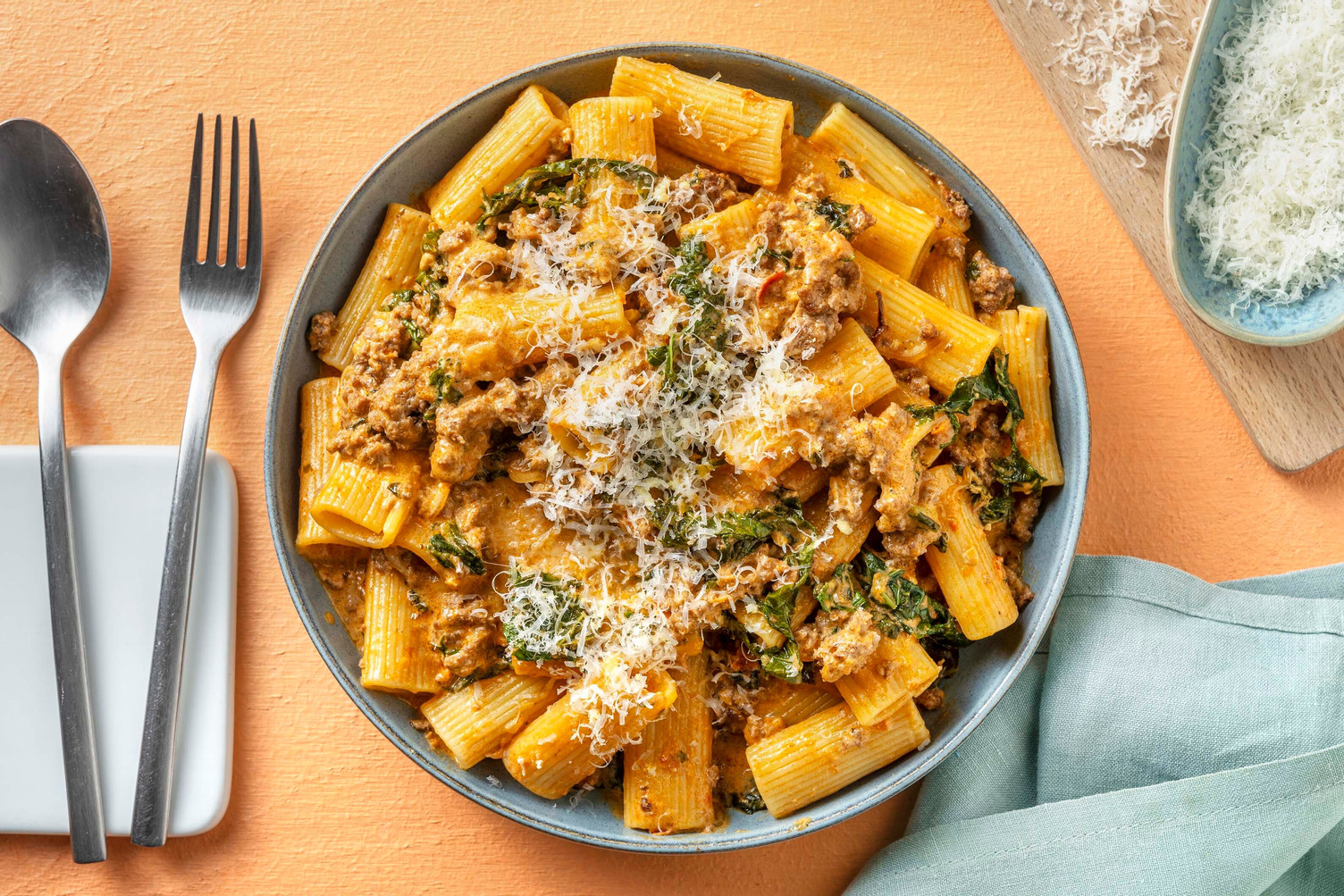 Creamy Beef Rigatoni Recipe | HelloFresh