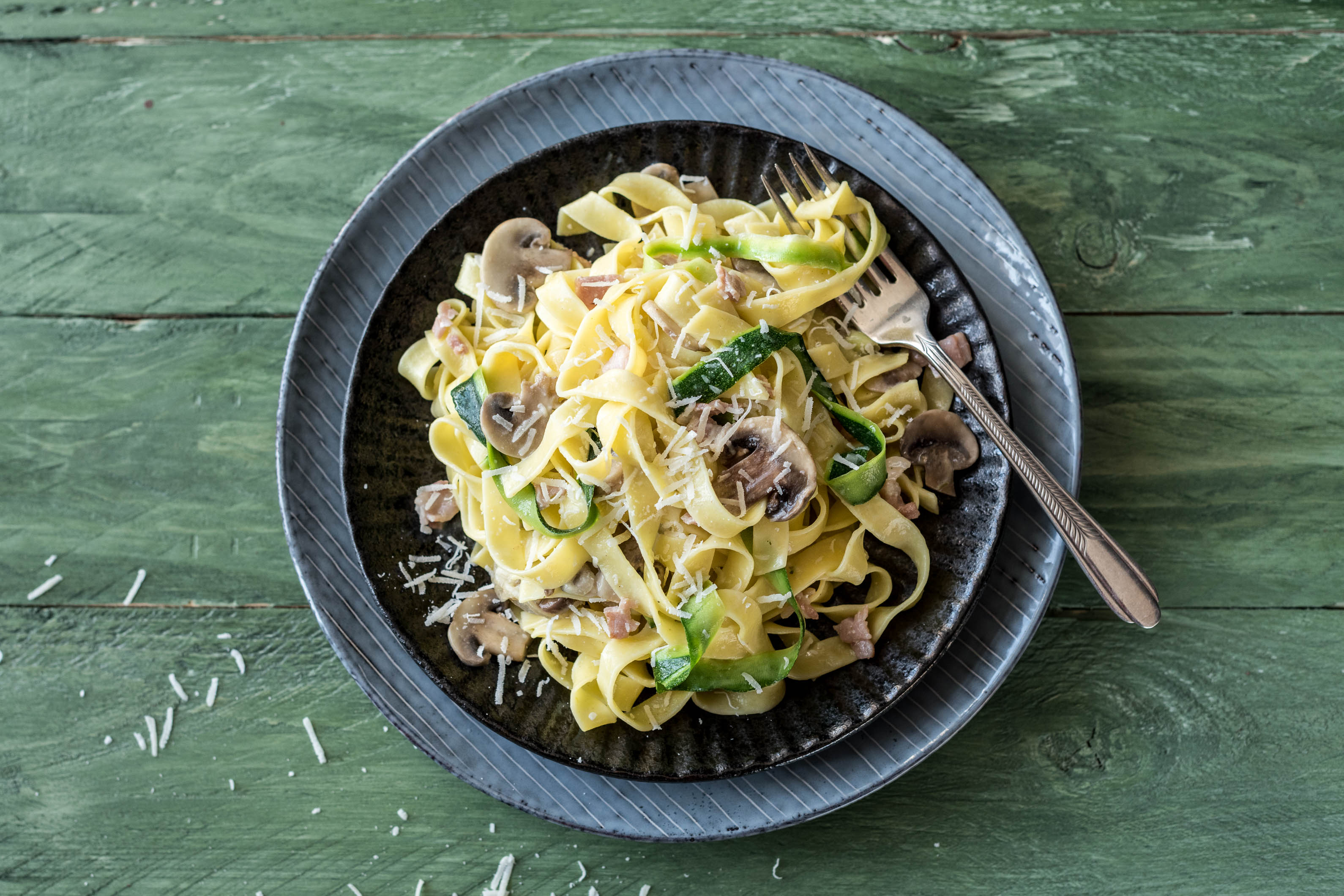 Spaghetti Carbonara with Mushrooms Recipe | HelloFresh