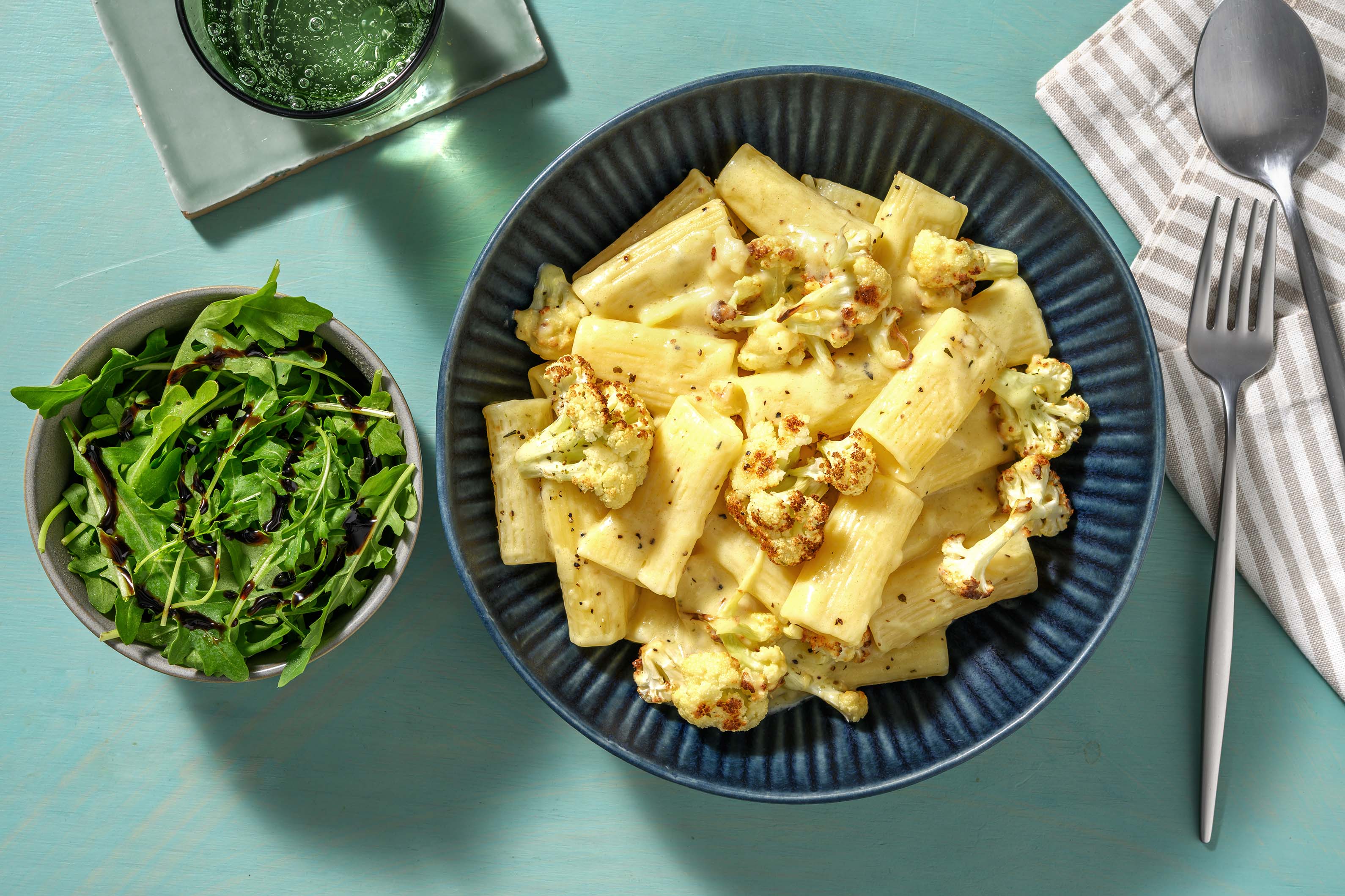 Creamy Cauliflower Rigatoni Cheese Recipe HelloFresh