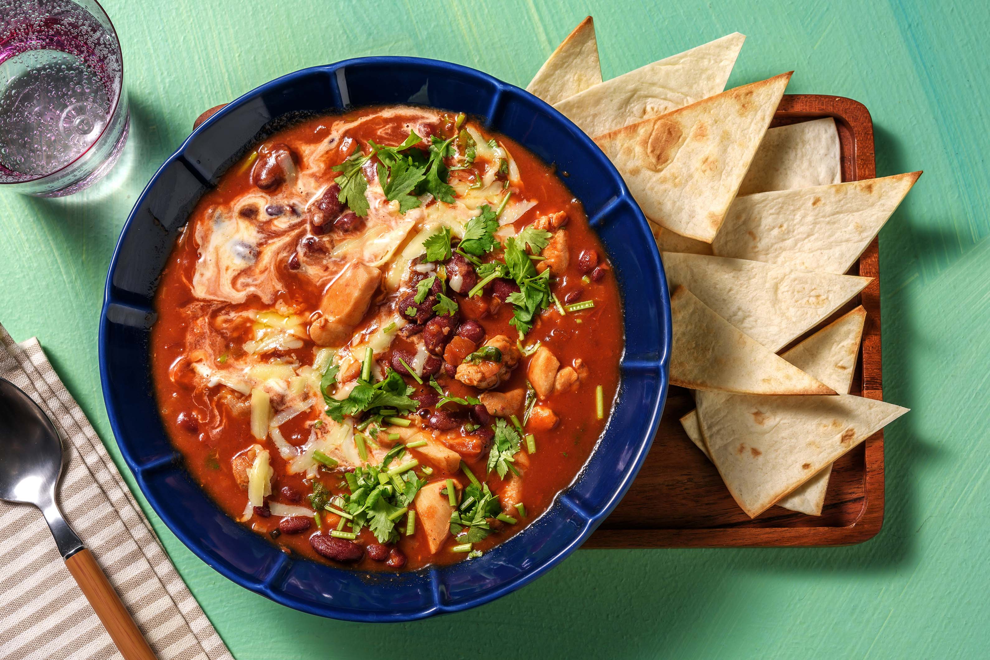 Creamy Chipotle Chicken Soup Recipe HelloFresh