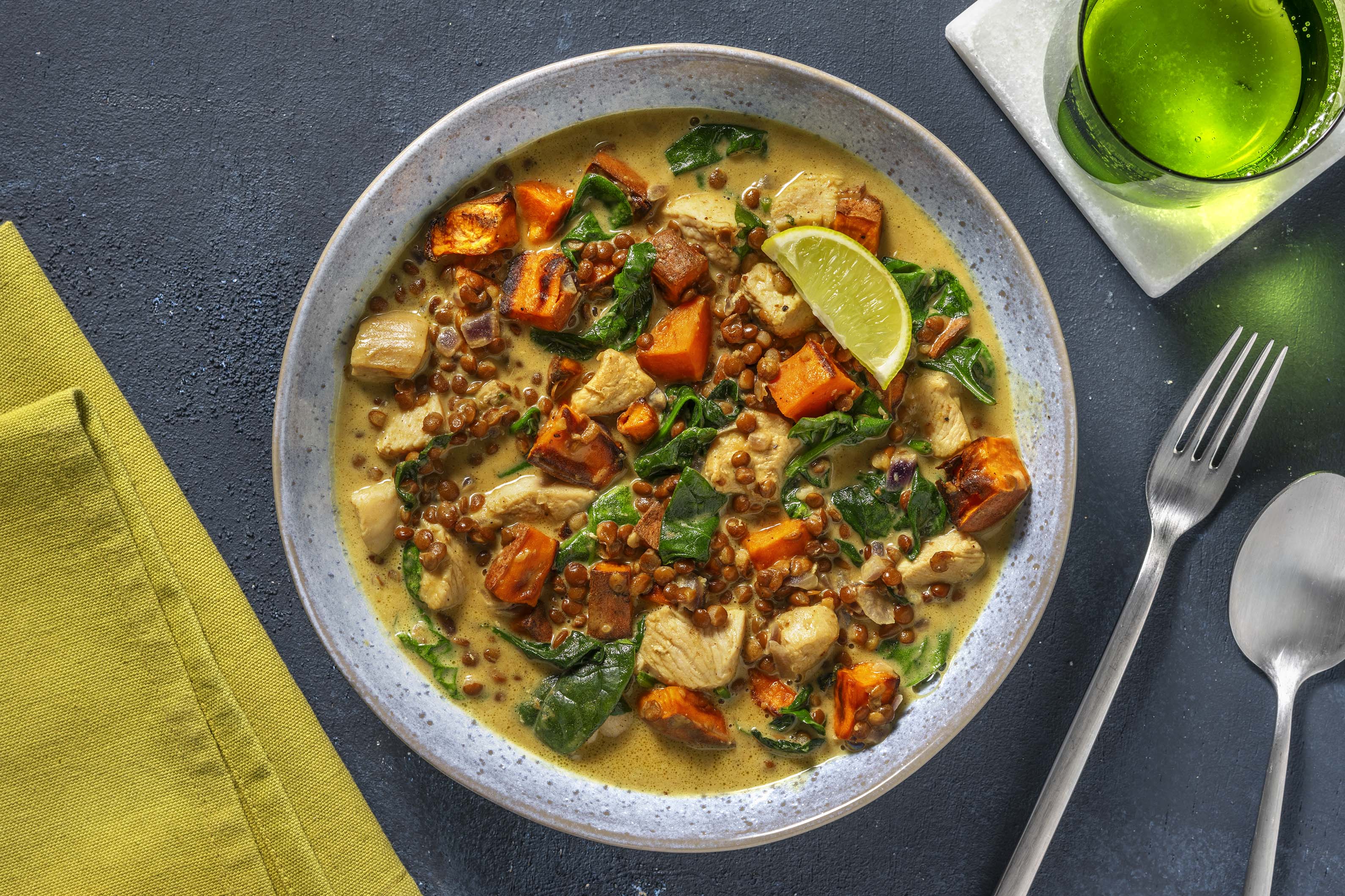 Creamy Spiced Lentil and Chicken Curry Recipe HelloFresh