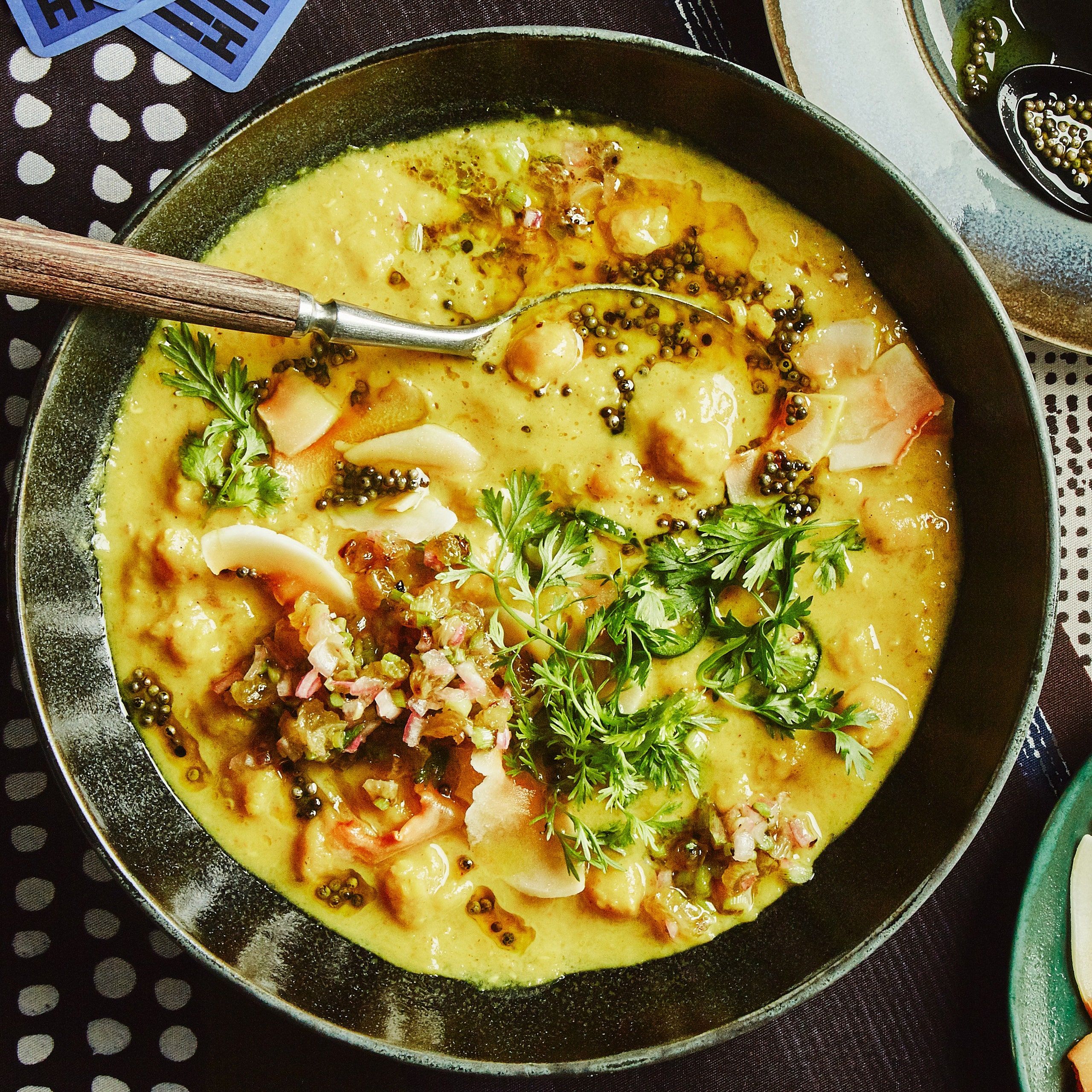 Coconut Chickpea and Lentil Dal Recipe HelloFresh
