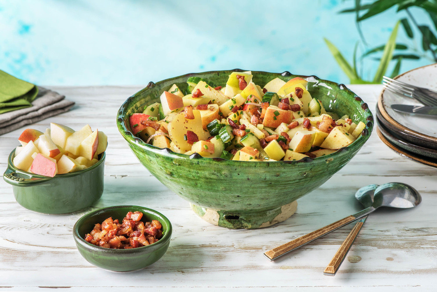 Deftiger Kartoffel-Speck-Salat Rezept | HelloFresh Deftiger Kartoffel-Speck-Salat Rezept | HelloFresh