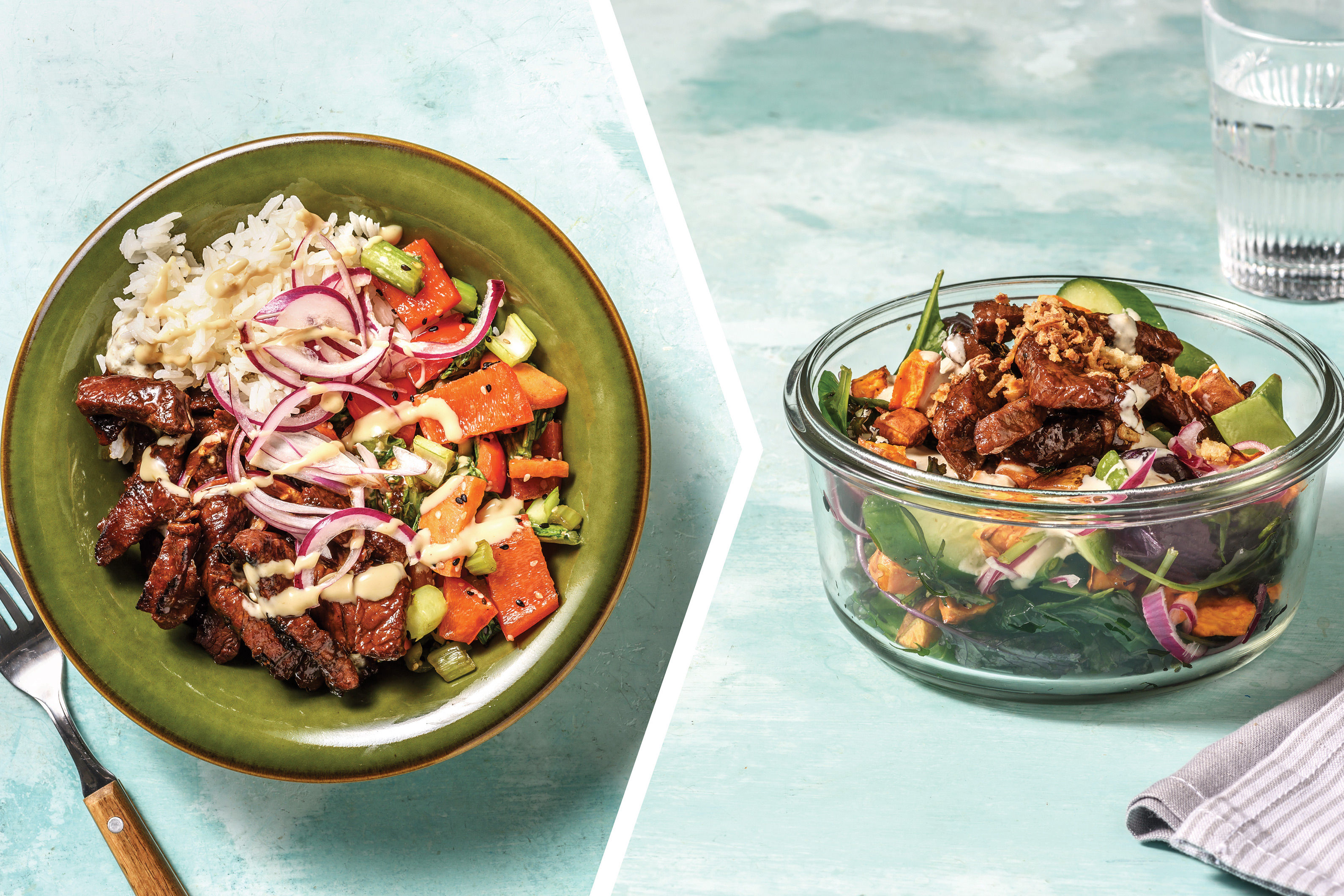 Japanese Beef Bowl with Quick Pickled Onion for Dinner Recipe HelloFresh