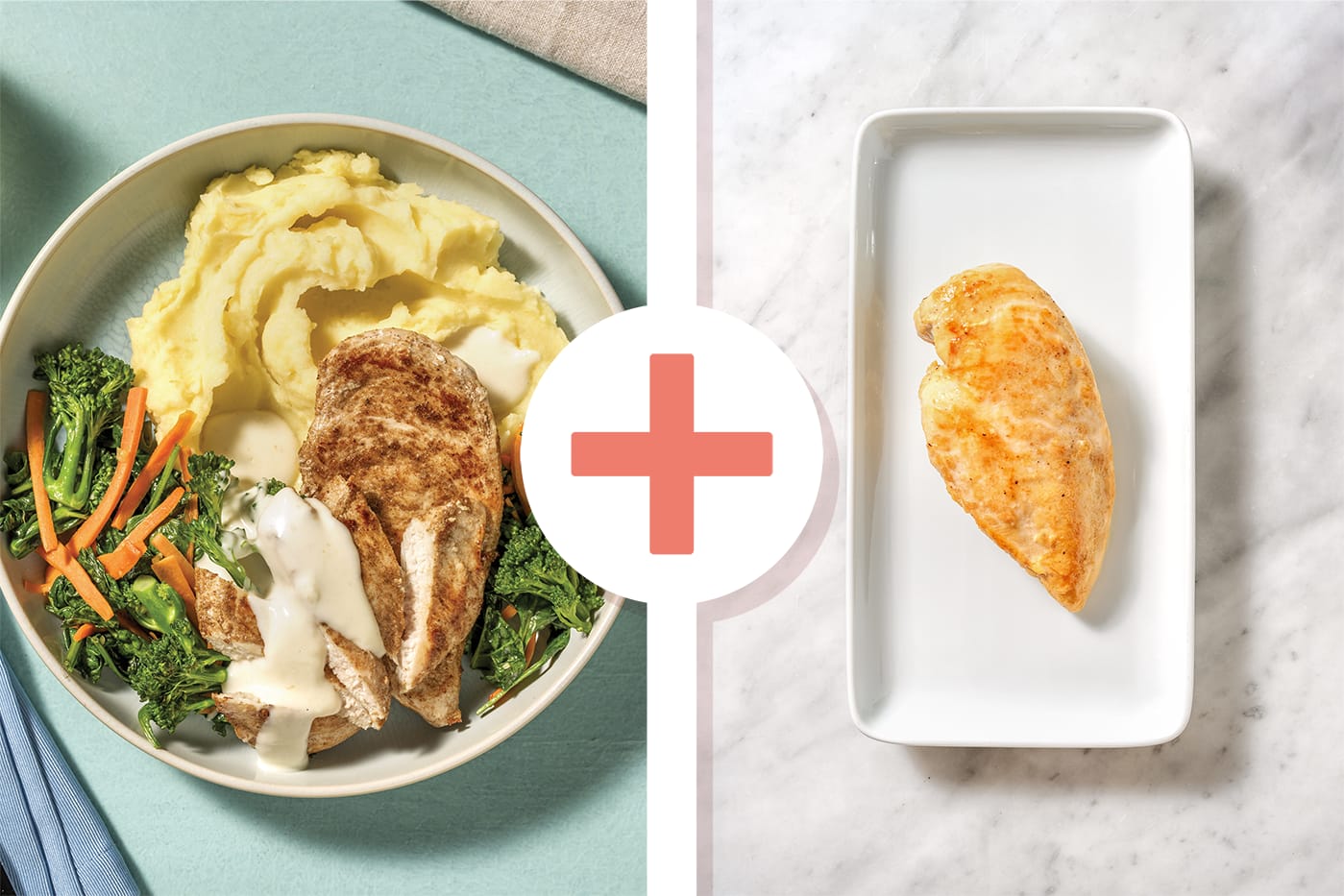 Double Chicken & Creamy Bechamel Sauce Recipe | HelloFresh