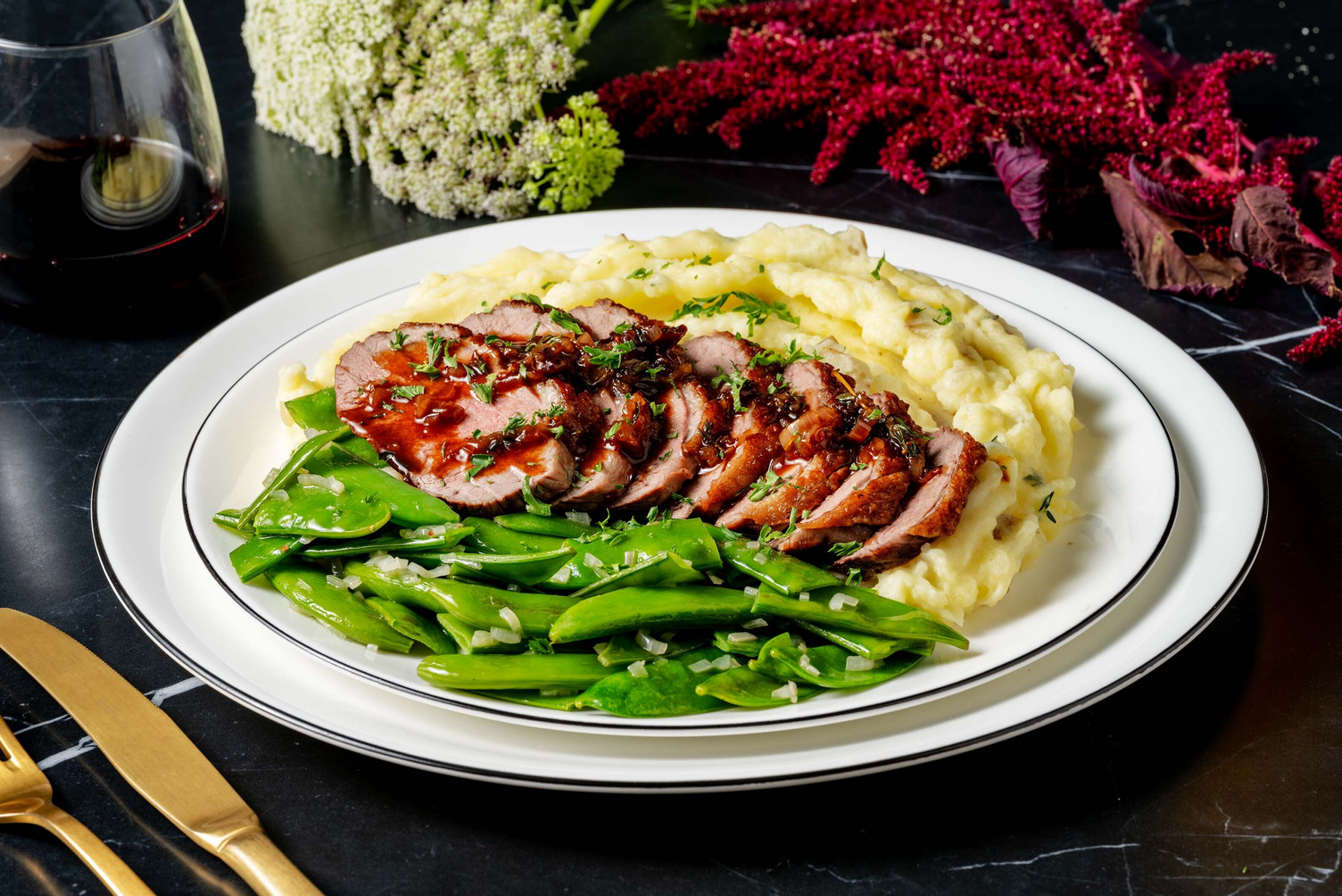 Duck Breast and Fig Sauce Recipe | HelloFresh