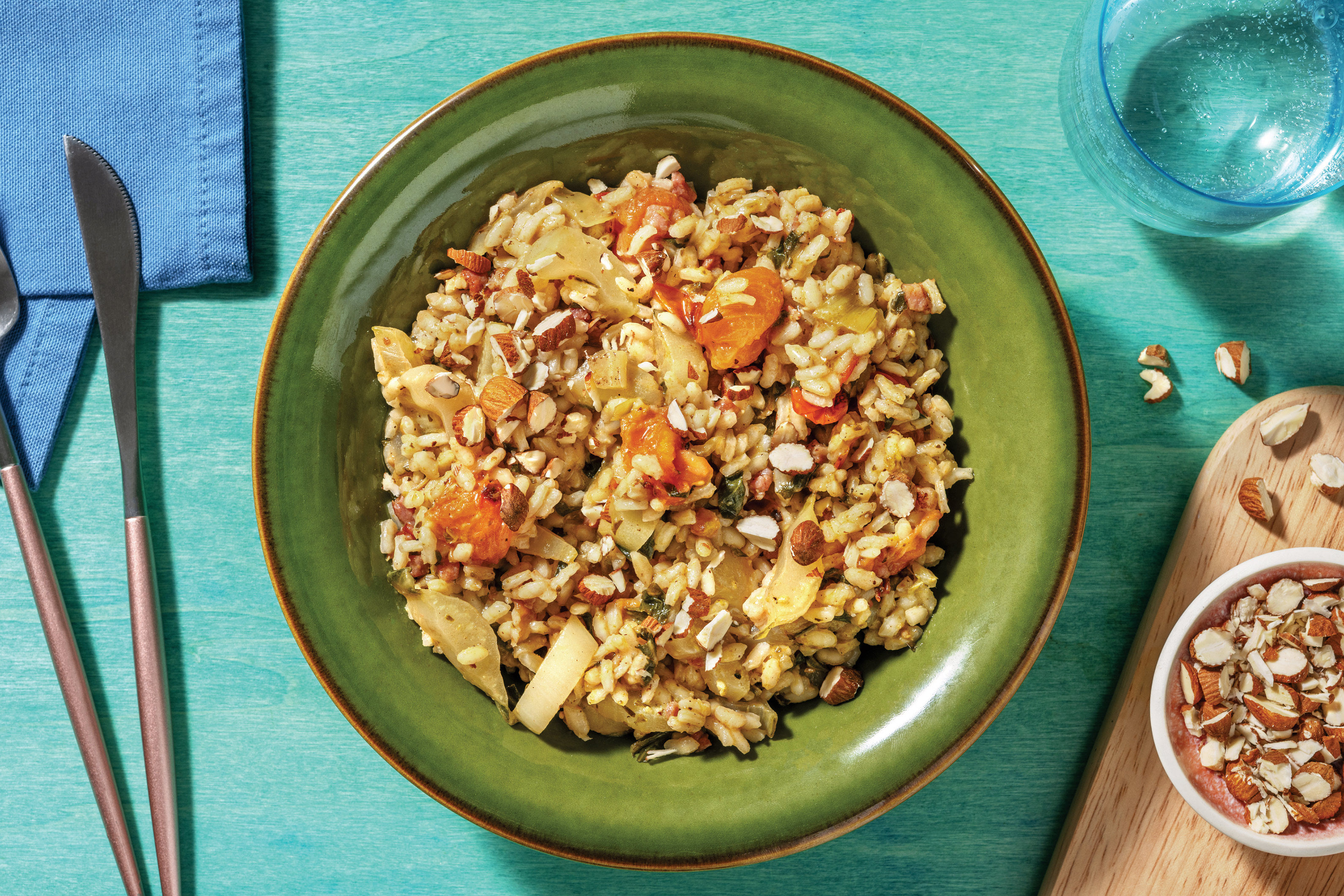 Easy Bacon & Basil Pesto Risotto Recipe HelloFresh