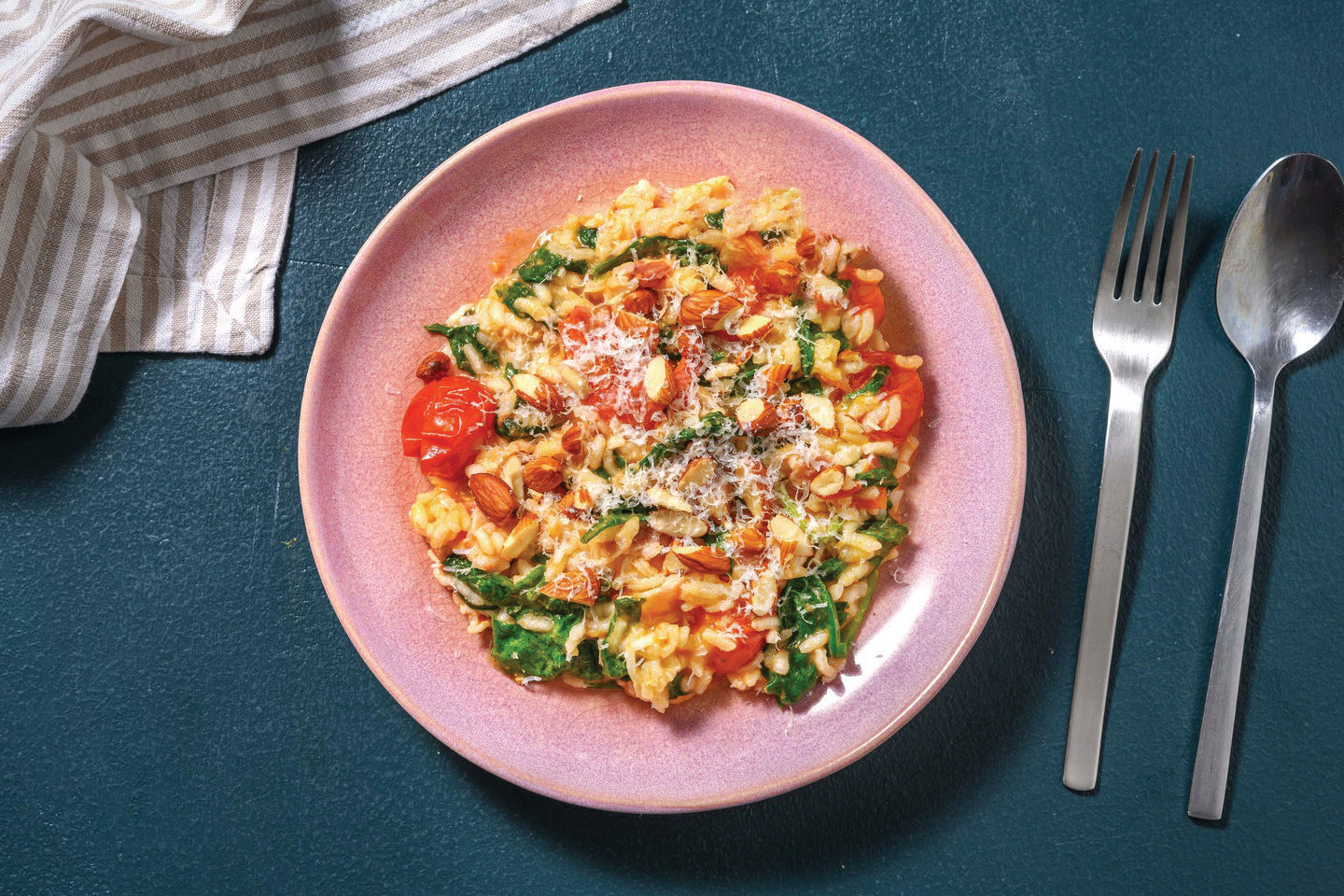 Easy Bacon & Basil Pesto Risotto Recipe HelloFresh