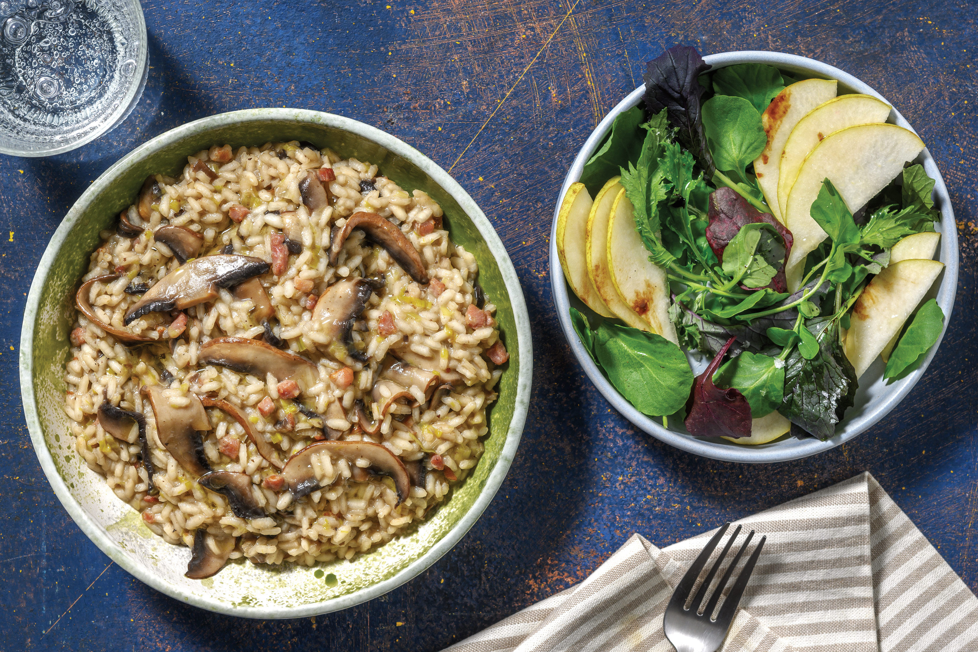 Easy Bacon & Mushroom Risotto Recipe | HelloFresh