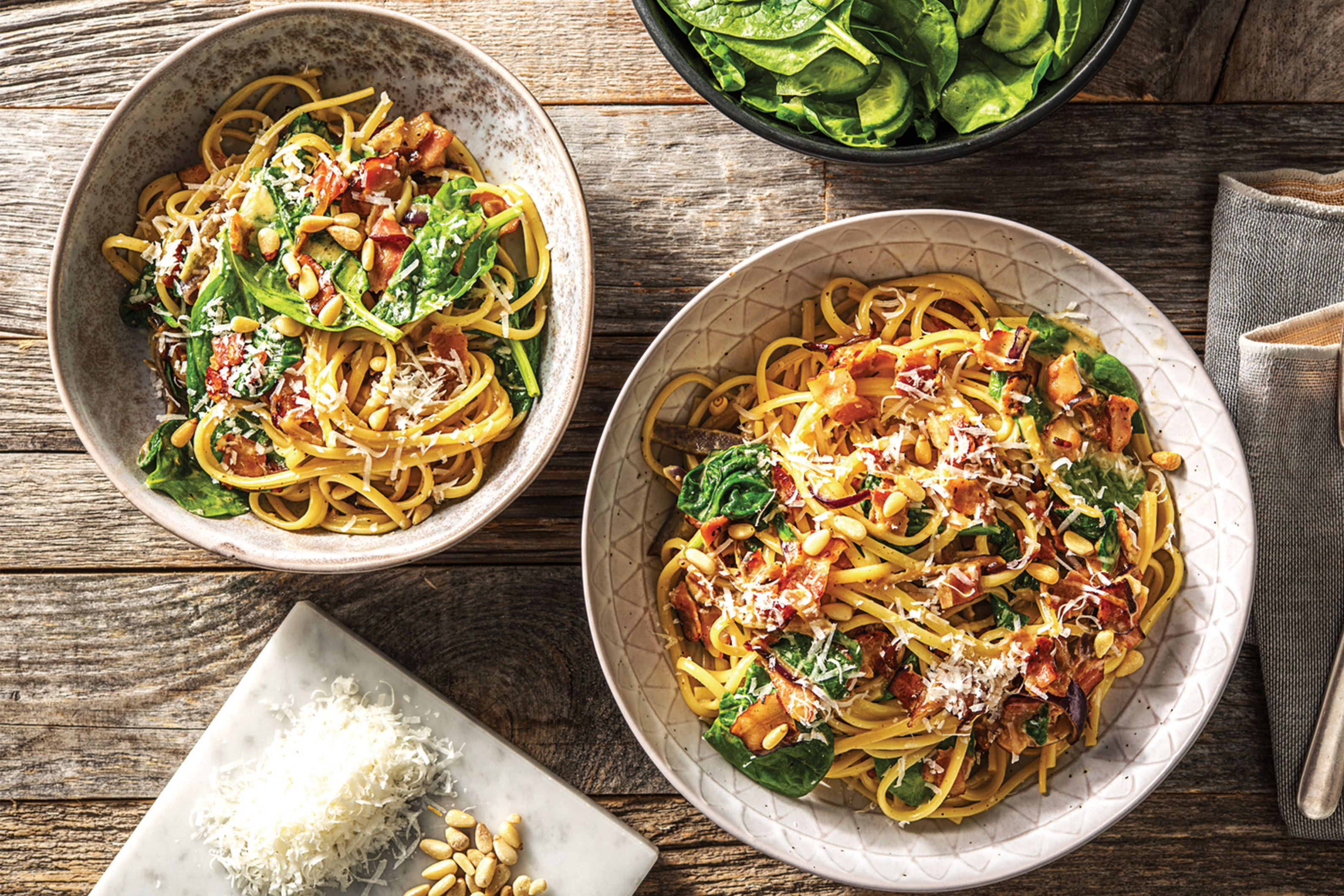 Easy Carbonara with Bacon Recipe | HelloFresh