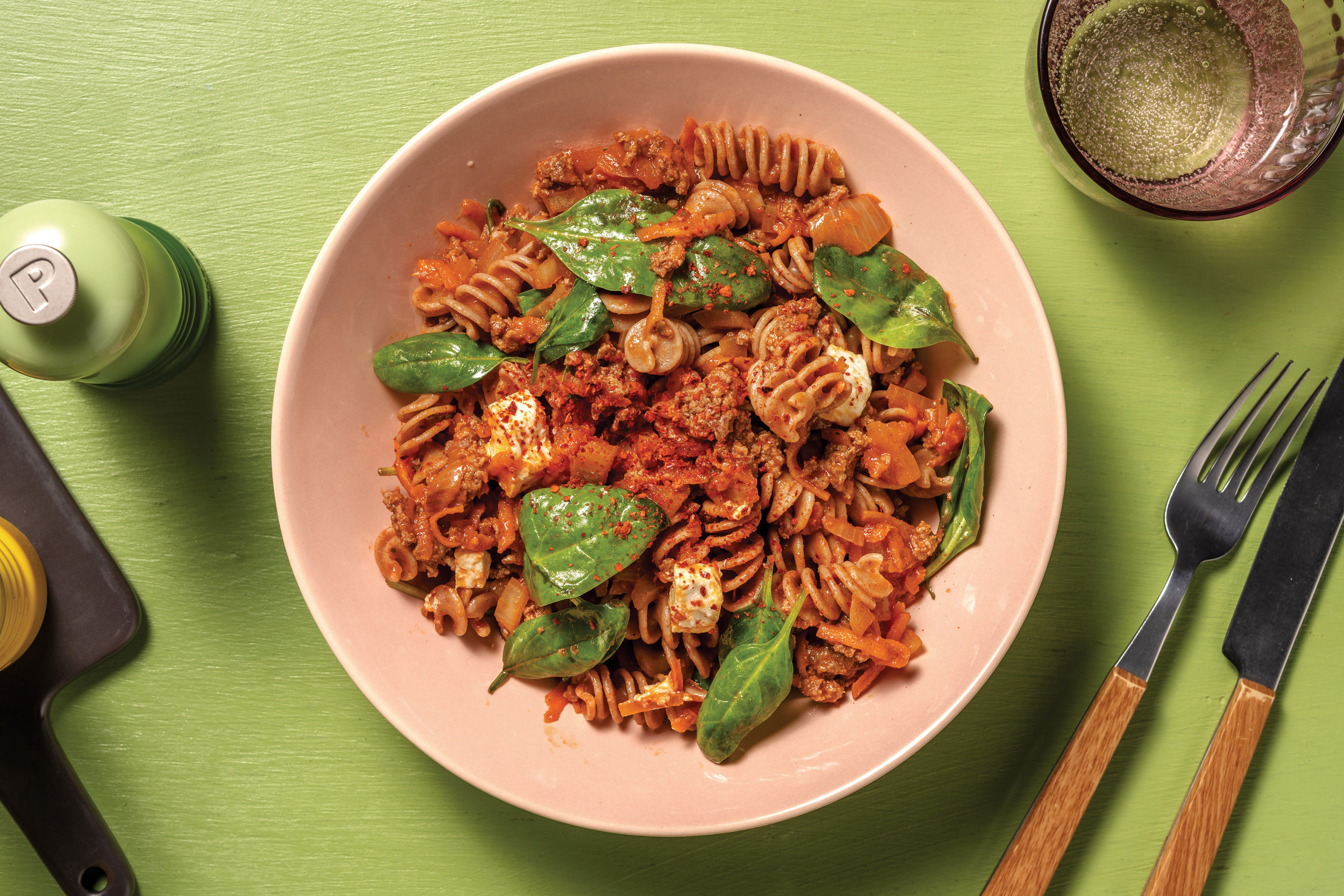 Rich Beef Ragu & Wholemeal Fusilli Recipe HelloFresh