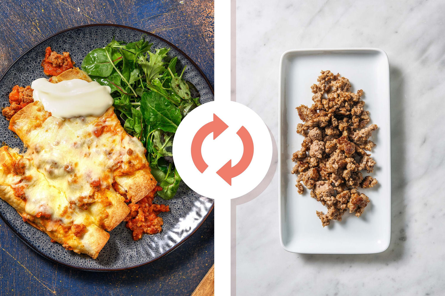 Turkey and Ricotta Enchiladas Recipe HelloFresh