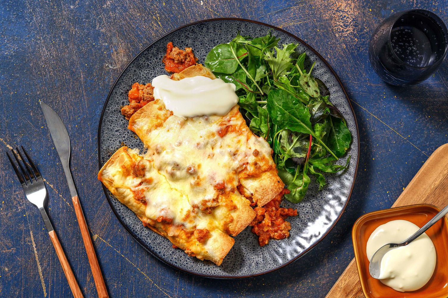 Beef and Ricotta Enchiladas Recipe HelloFresh