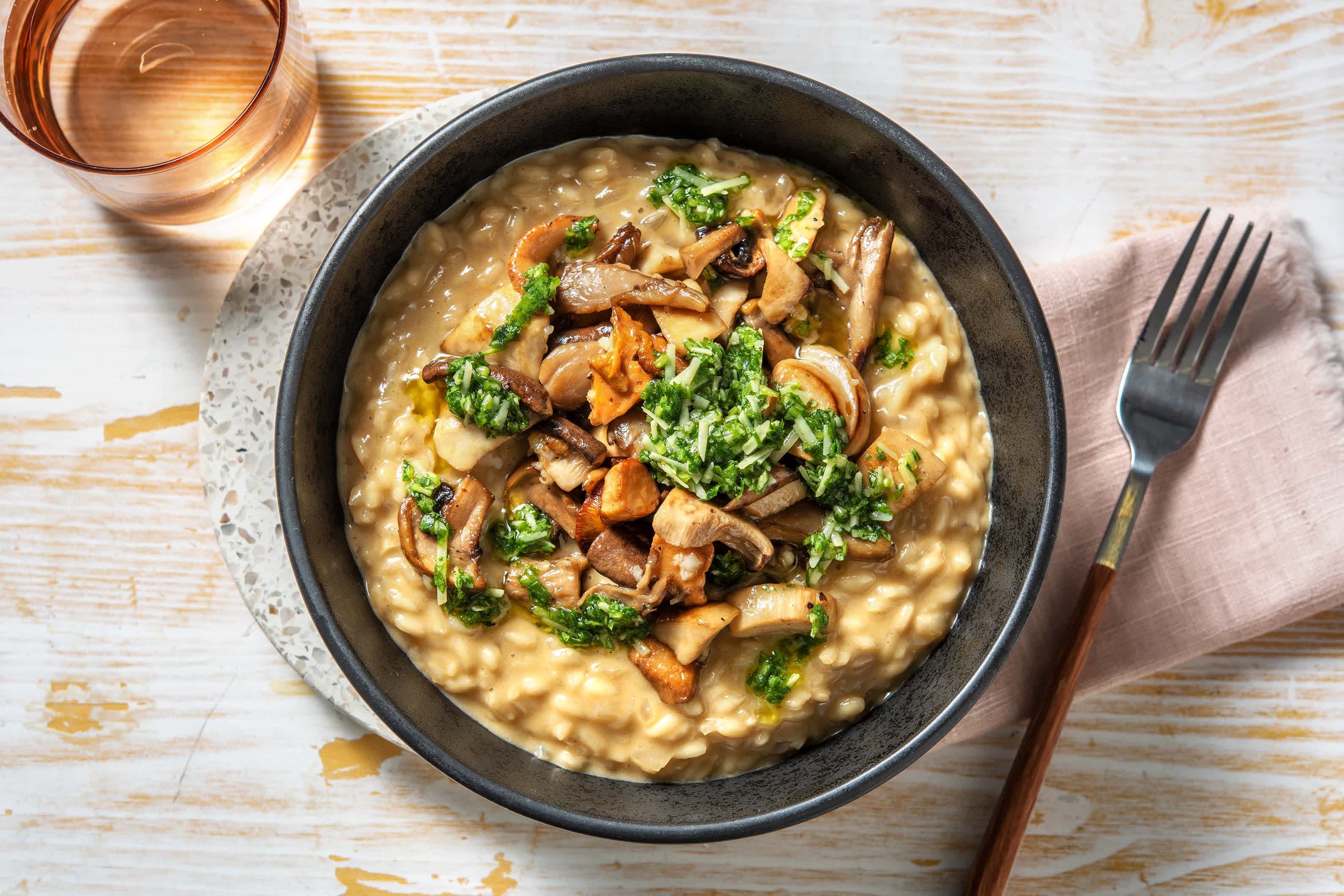 Exotic Mushroom Risotto Recipe | HelloFresh