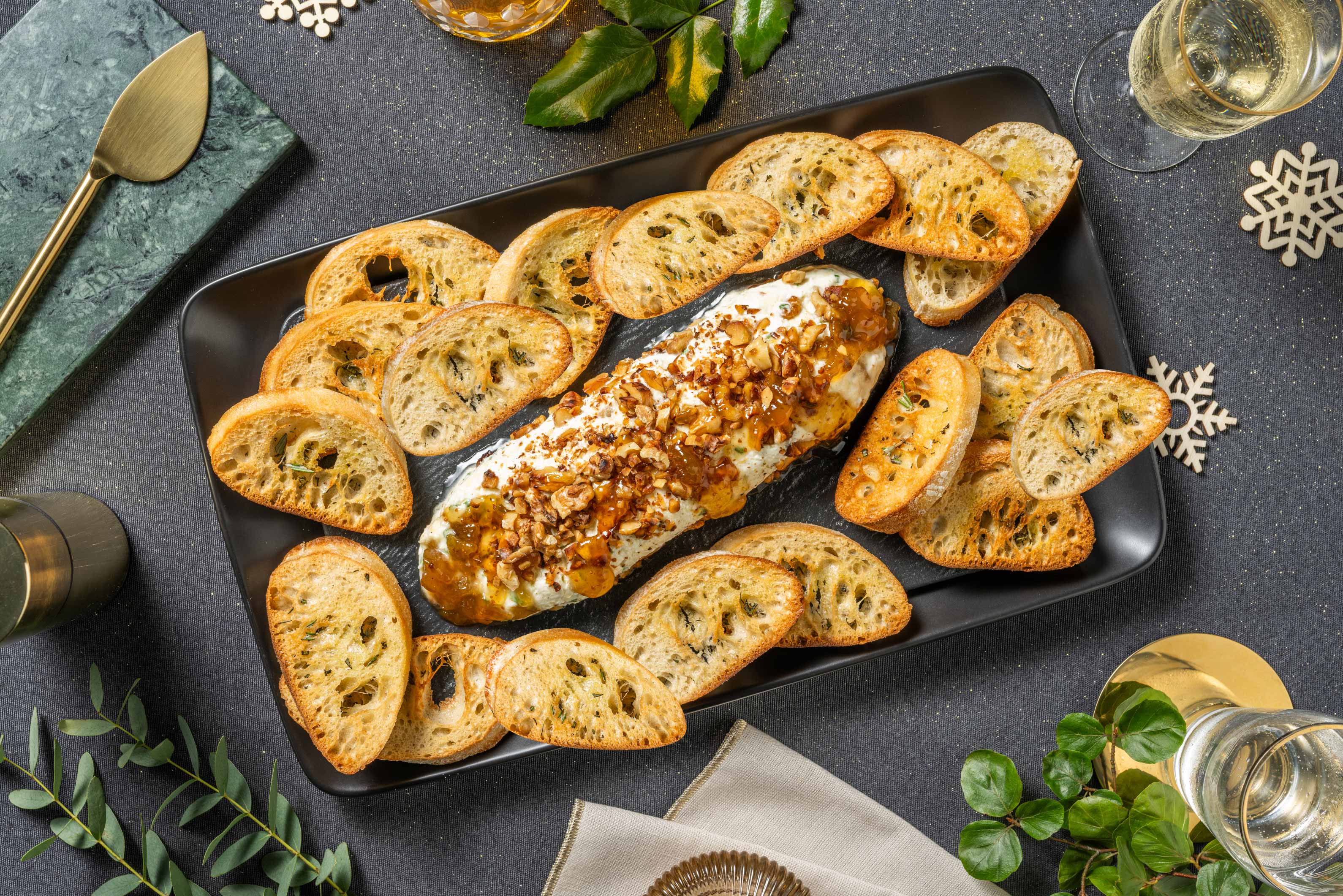 Festive Cheese Log Recipe HelloFresh