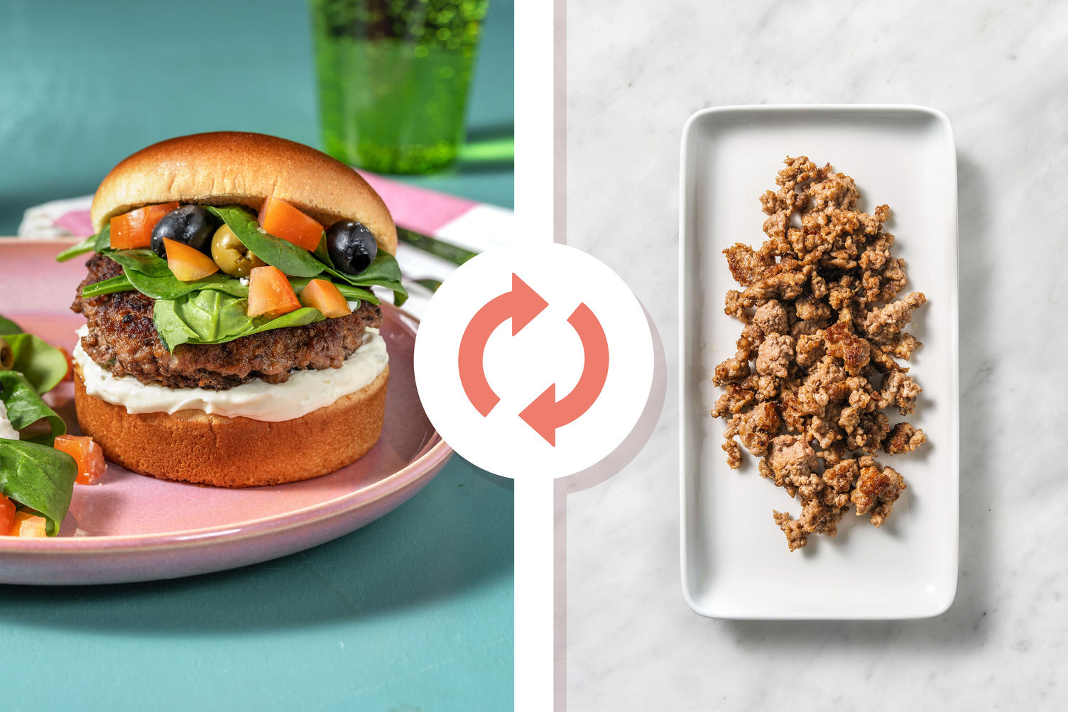 Feta Turkey Burgers Recipe HelloFresh