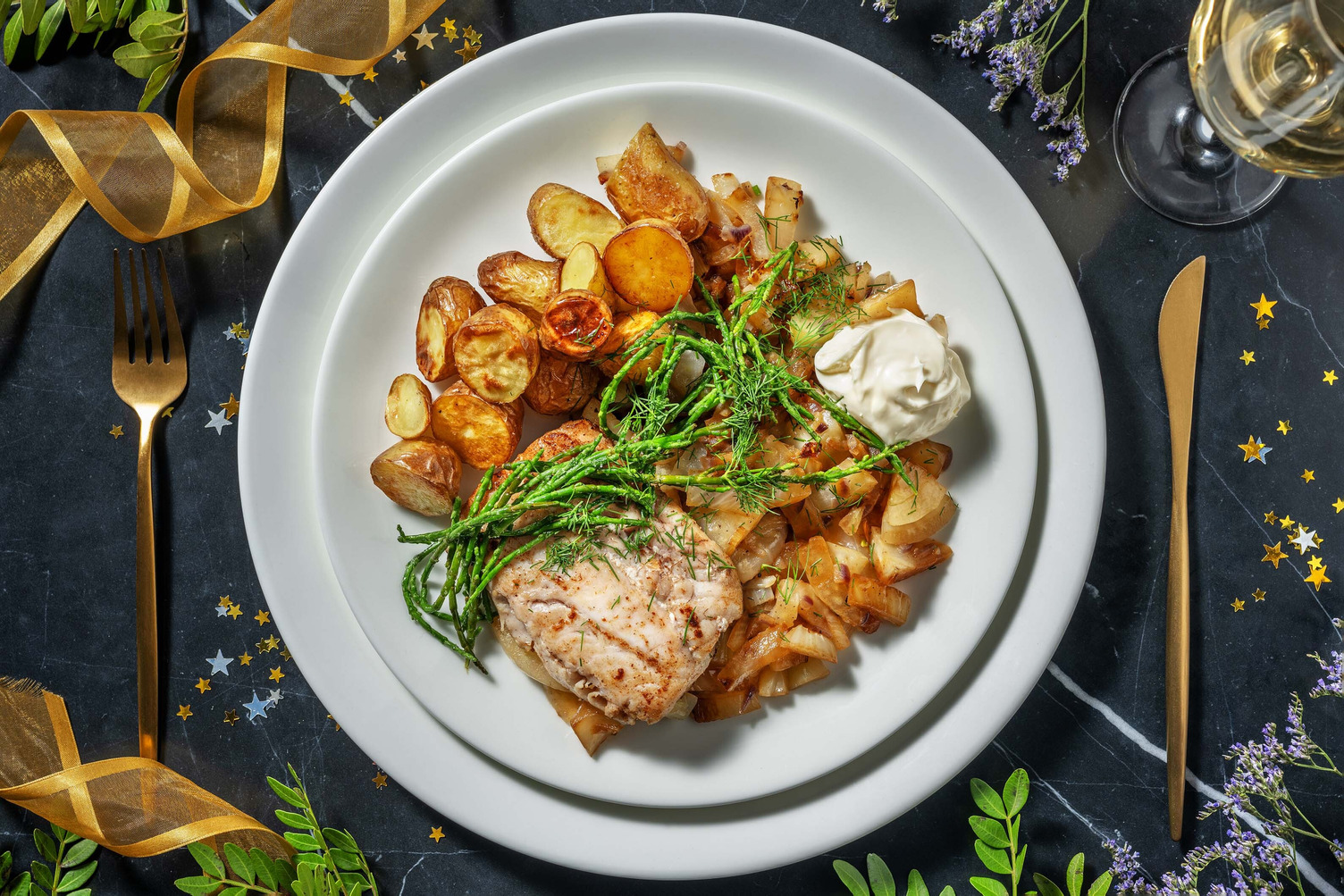 Gebakken Kabeljauwfilet Met Knapperige Zeekraal Recept | HelloFresh