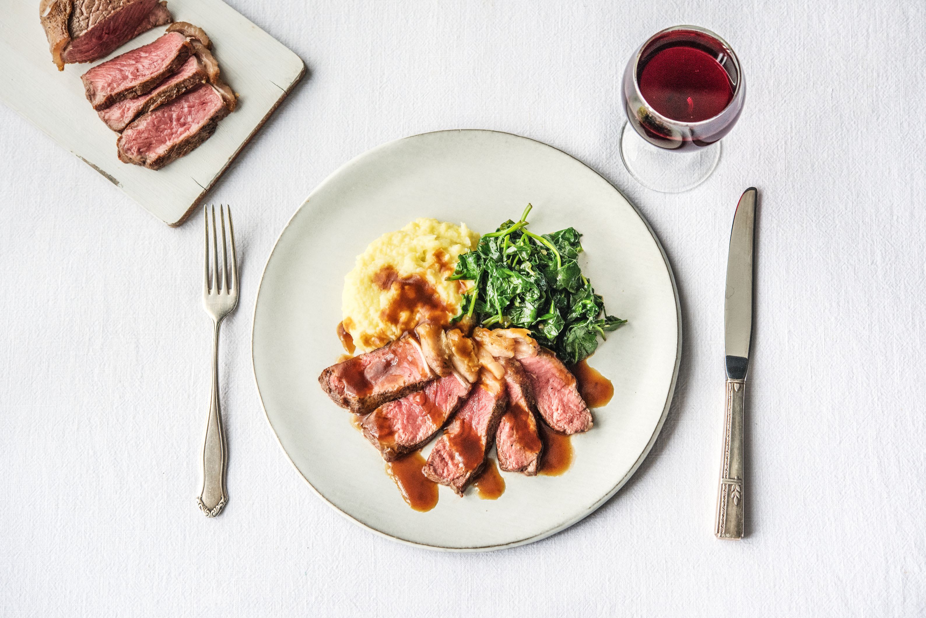 Strip Steak Florentine Recipe | HelloFresh