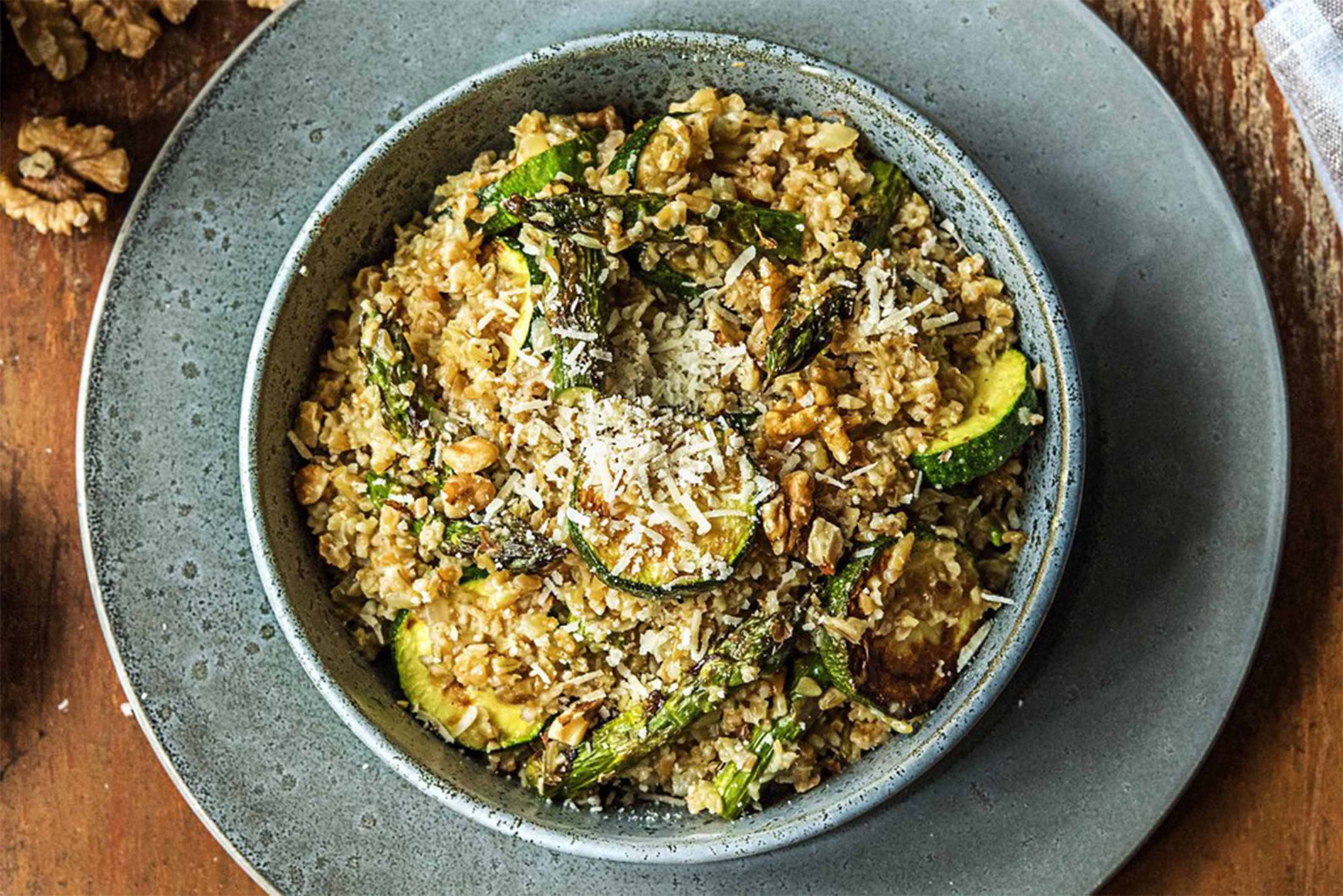 Risotto with Asparagus & Courgette Recipe HelloFresh