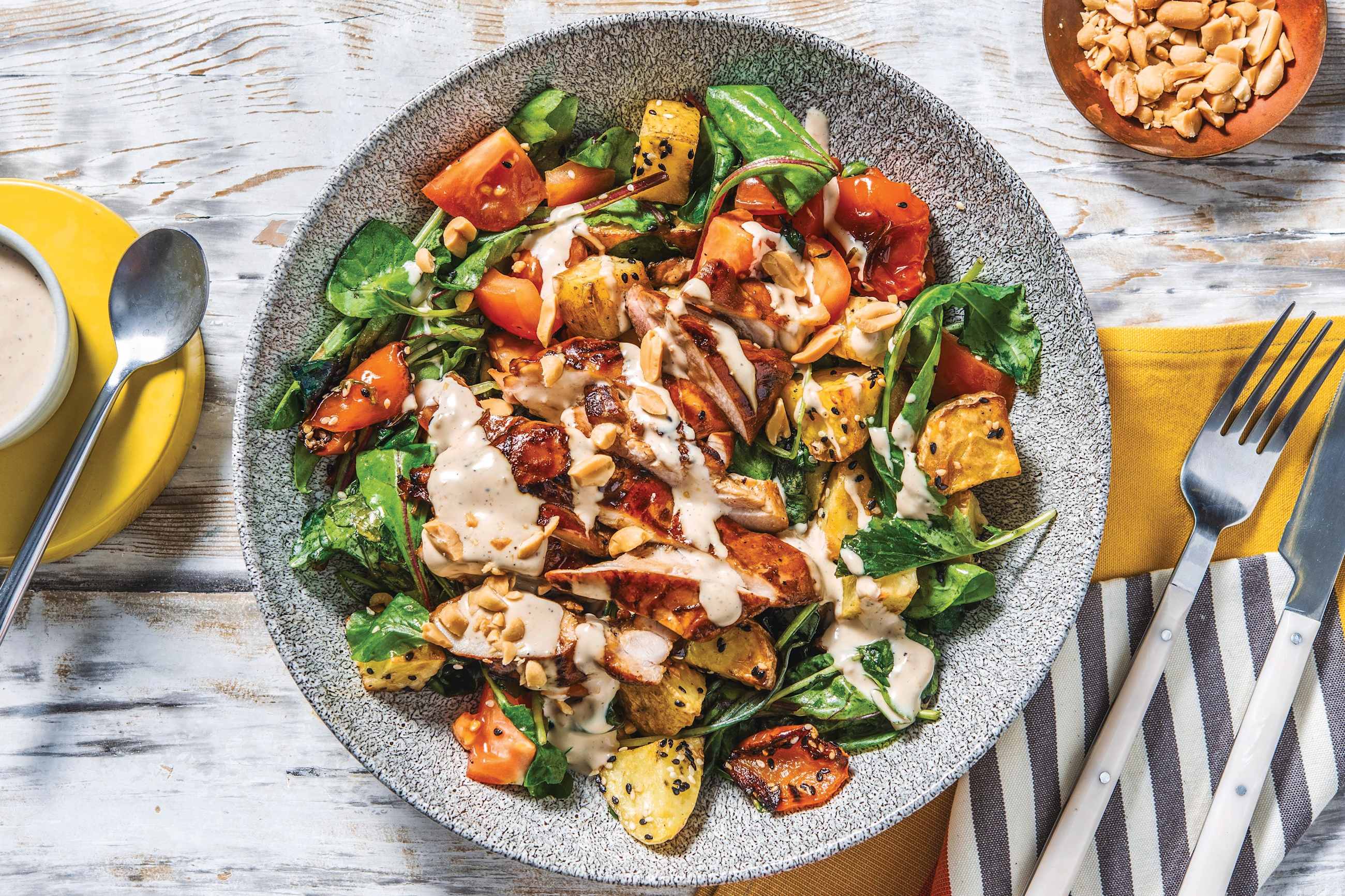 FTC - NZ Honey Soy Chicken & Roast Veggie Toss Recipe | HelloFresh