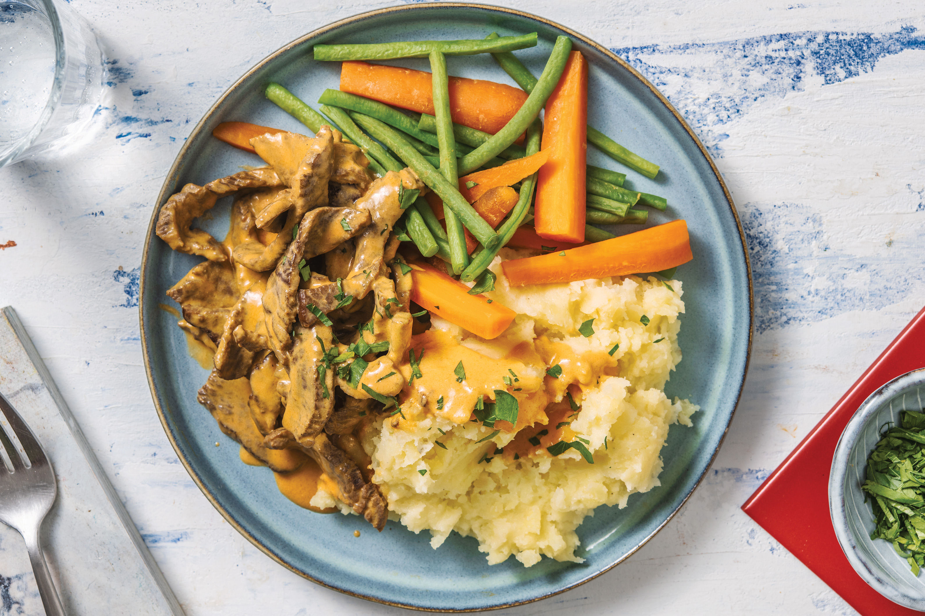 Creamy Mustard Beef Recipe HelloFresh