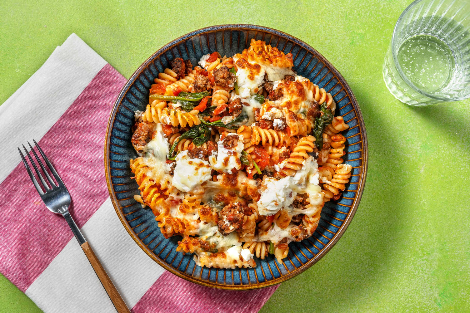 Sausage Fusilli al Forno Recipe | HelloFresh