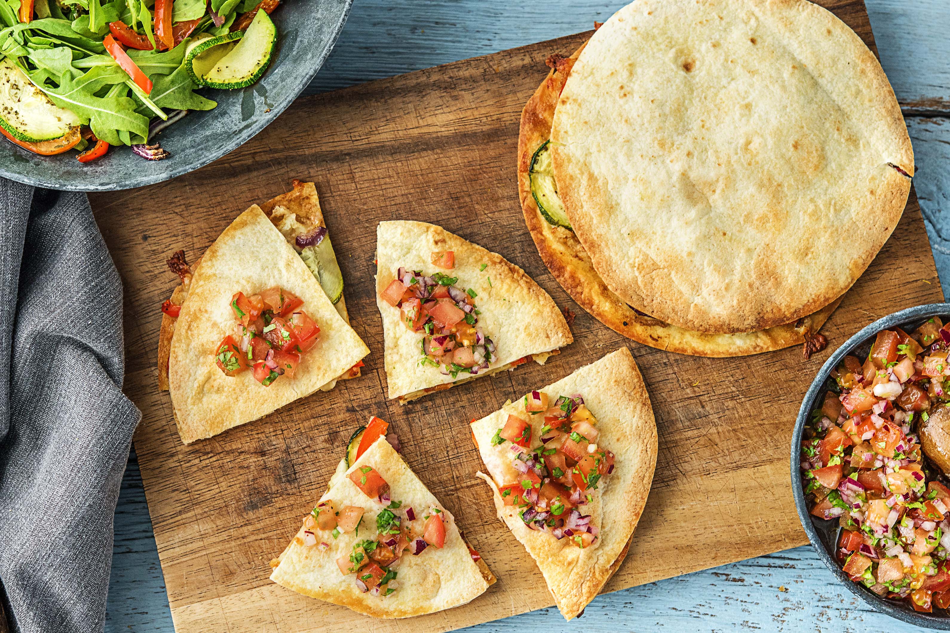 Garden Quesadillas Recipe HelloFresh