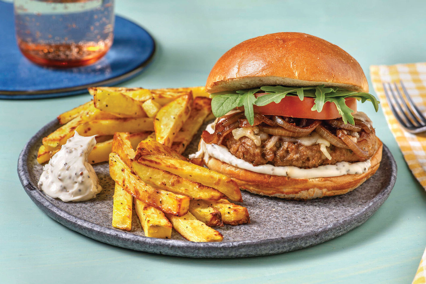 Garlic & Herb Beef Burger Recipe HelloFresh