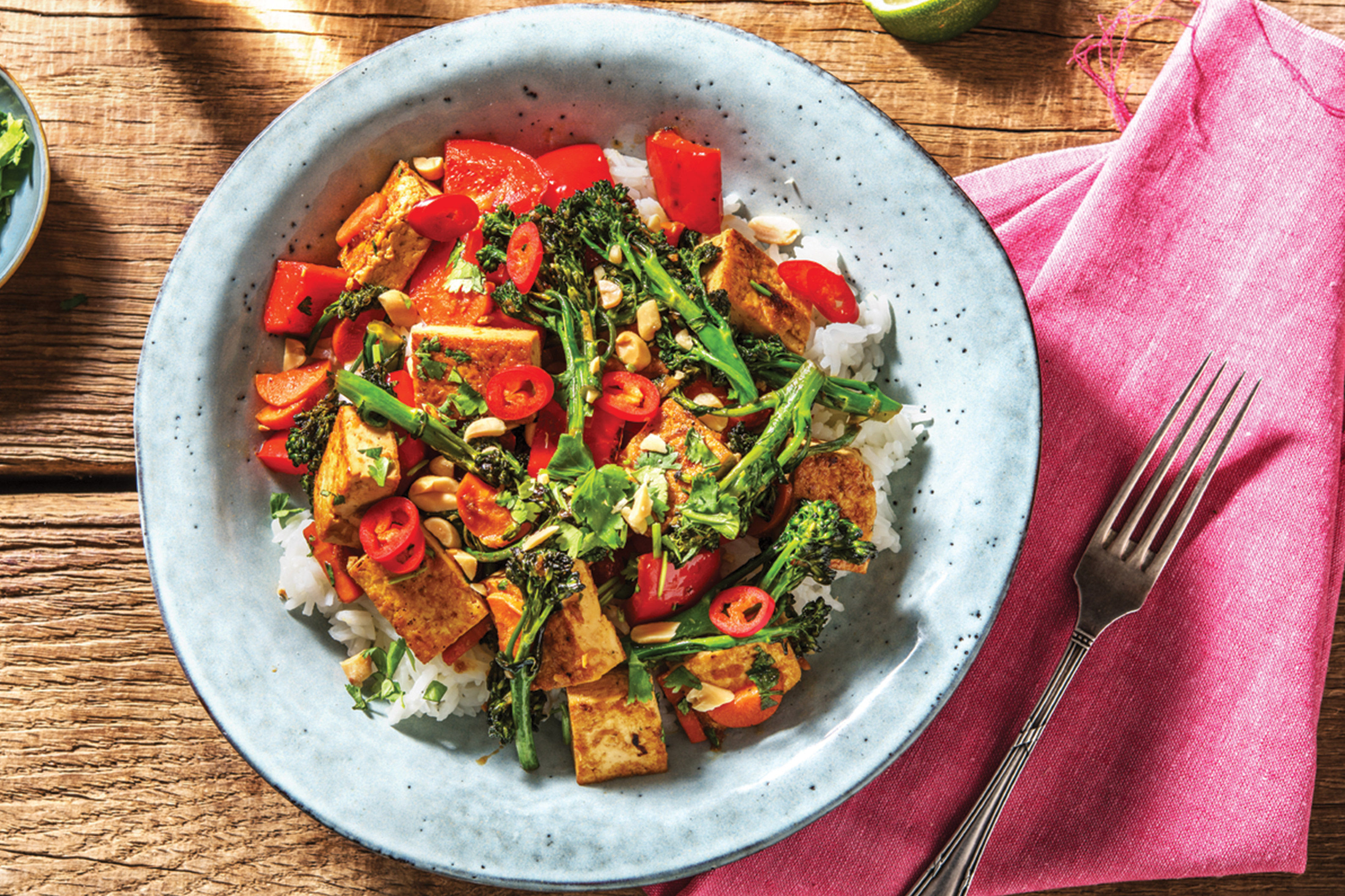 GingerGarlic Tofu StirFry Recipe HelloFresh