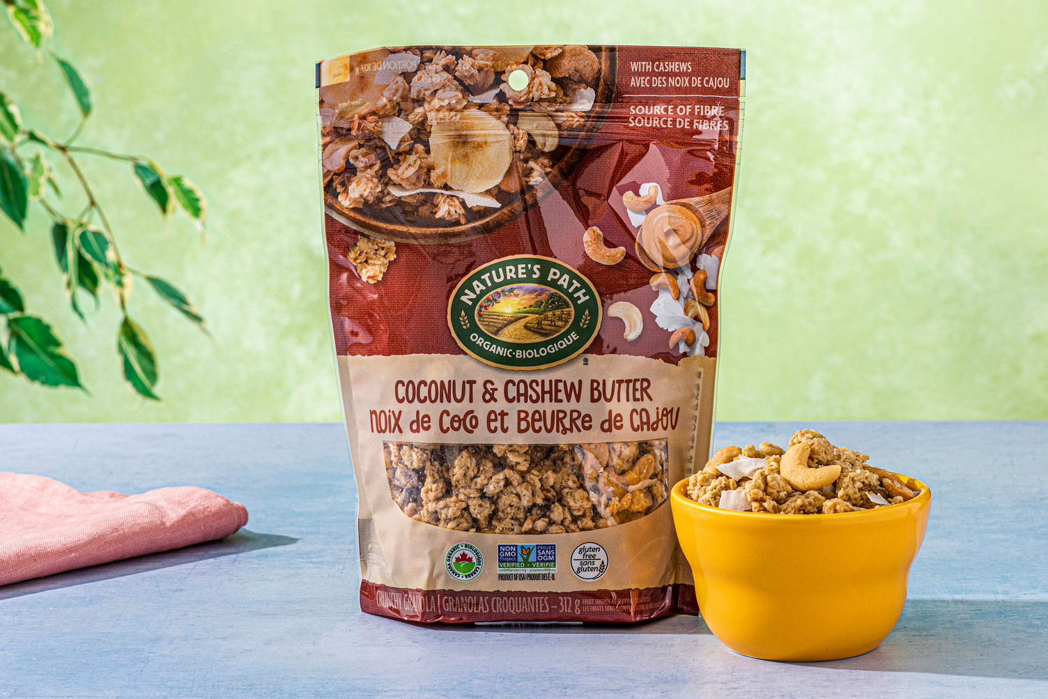 (AB) Nature's Path Coconut and Cashew Butter Granola Recipe HelloFresh