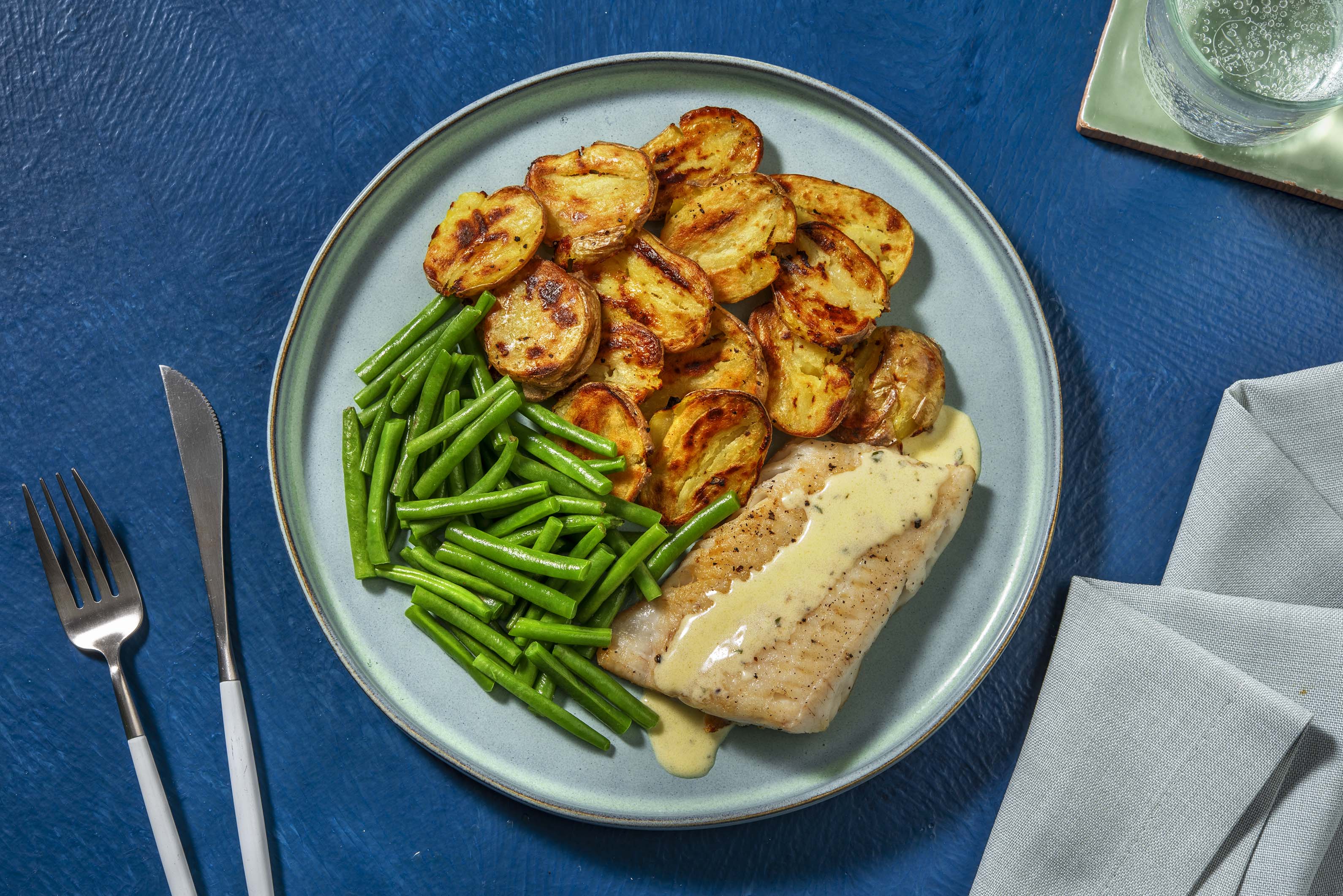 Cod in Tarragon Sauce Recipe | HelloFresh