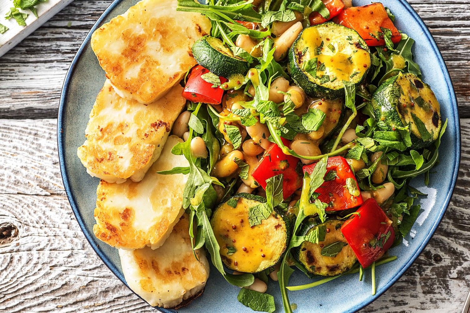 Halloumi with Chargrilled Veggies Recipe HelloFresh