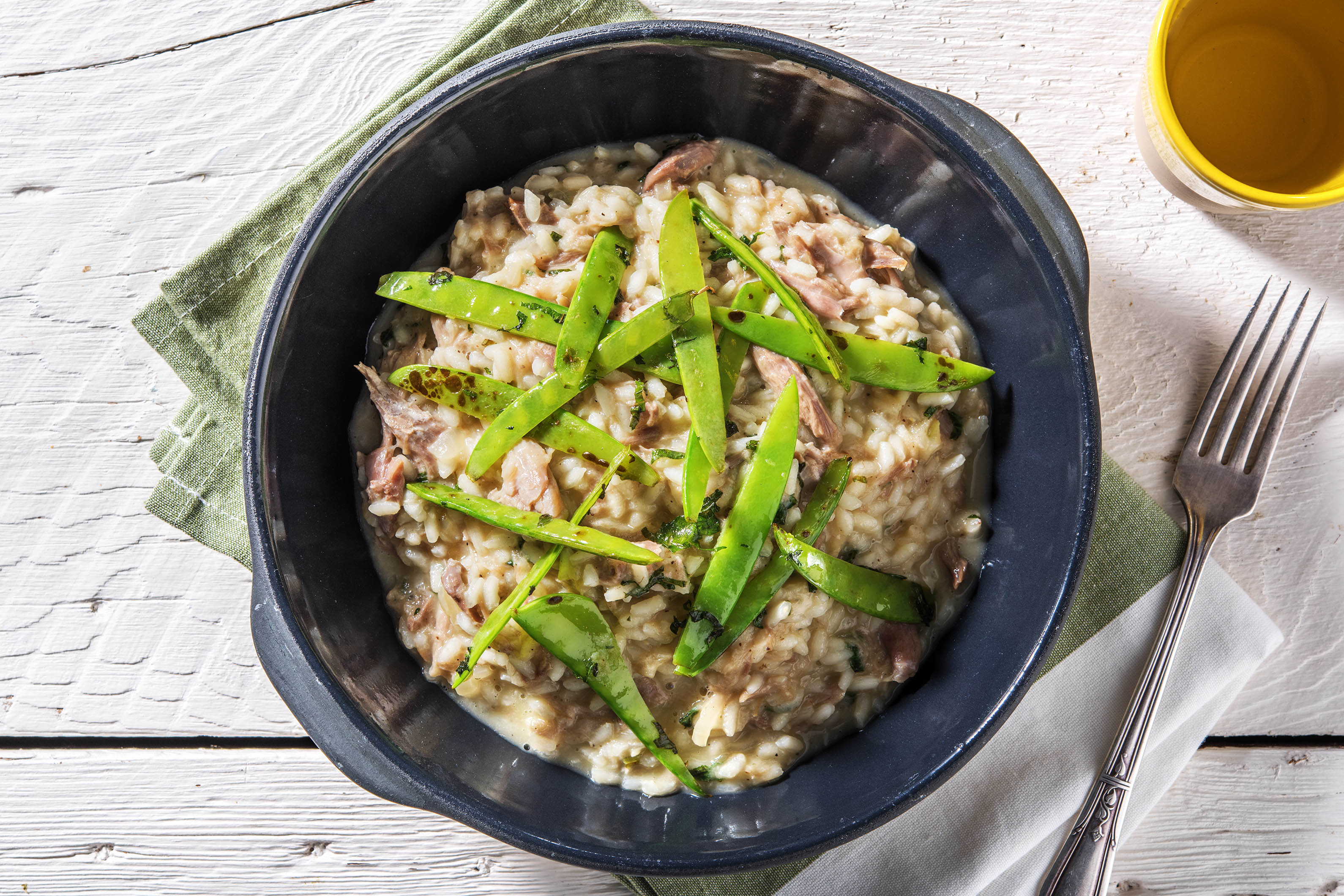Ham Hock and Mint Risotto Recipe HelloFresh