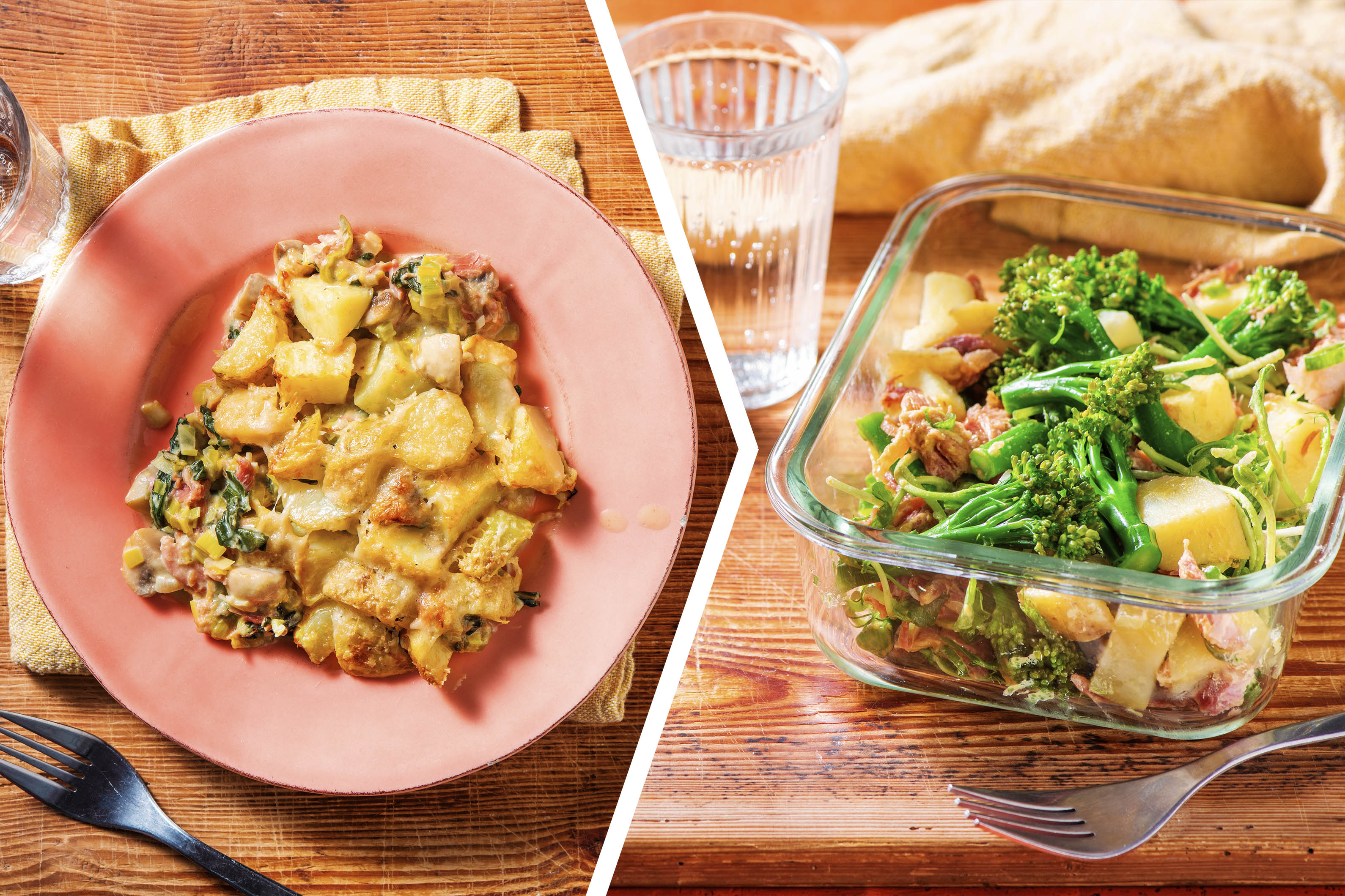 Ham Hock and Spring Green Gratin Recipe HelloFresh