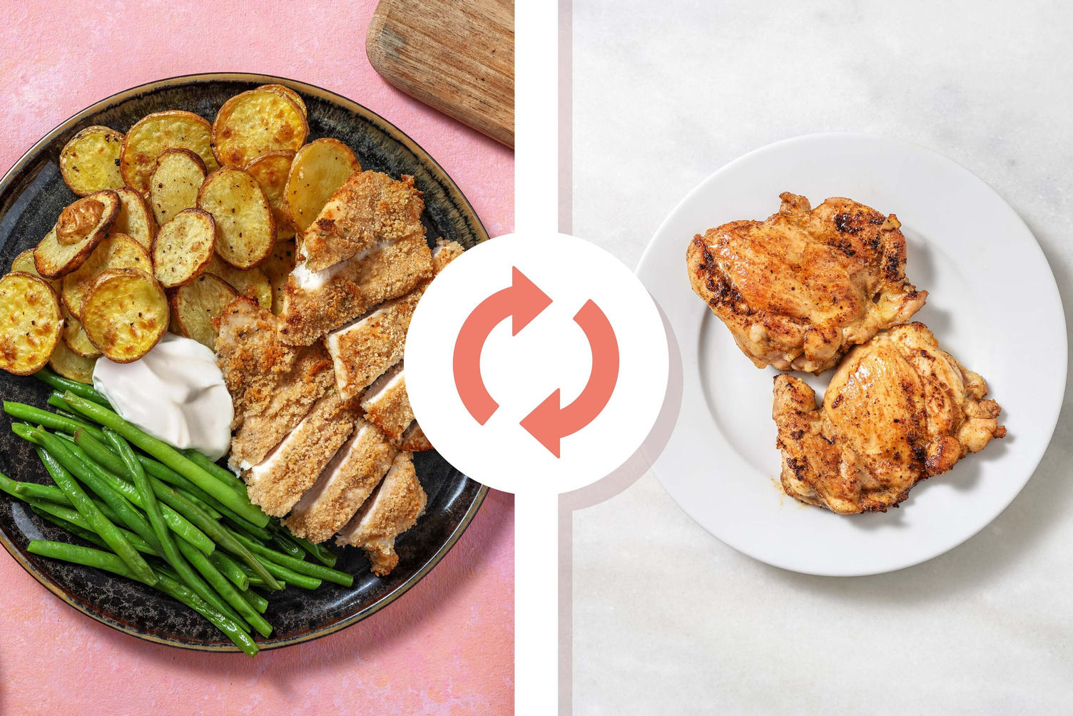 Breaded Ranch Chicken Thighs Recipe | HelloFresh