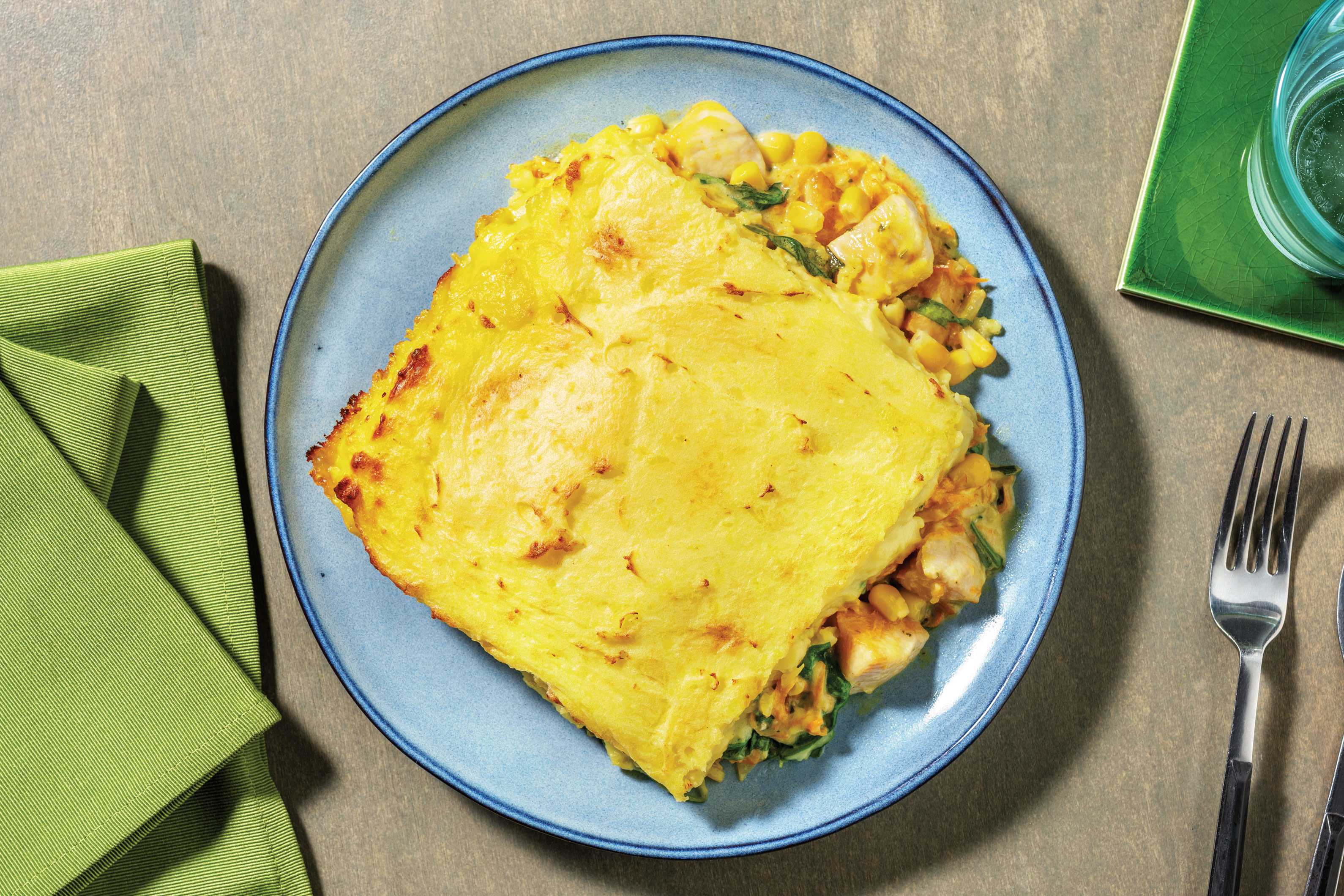 Hearty Chicken & Veggie Pie Recipe HelloFresh