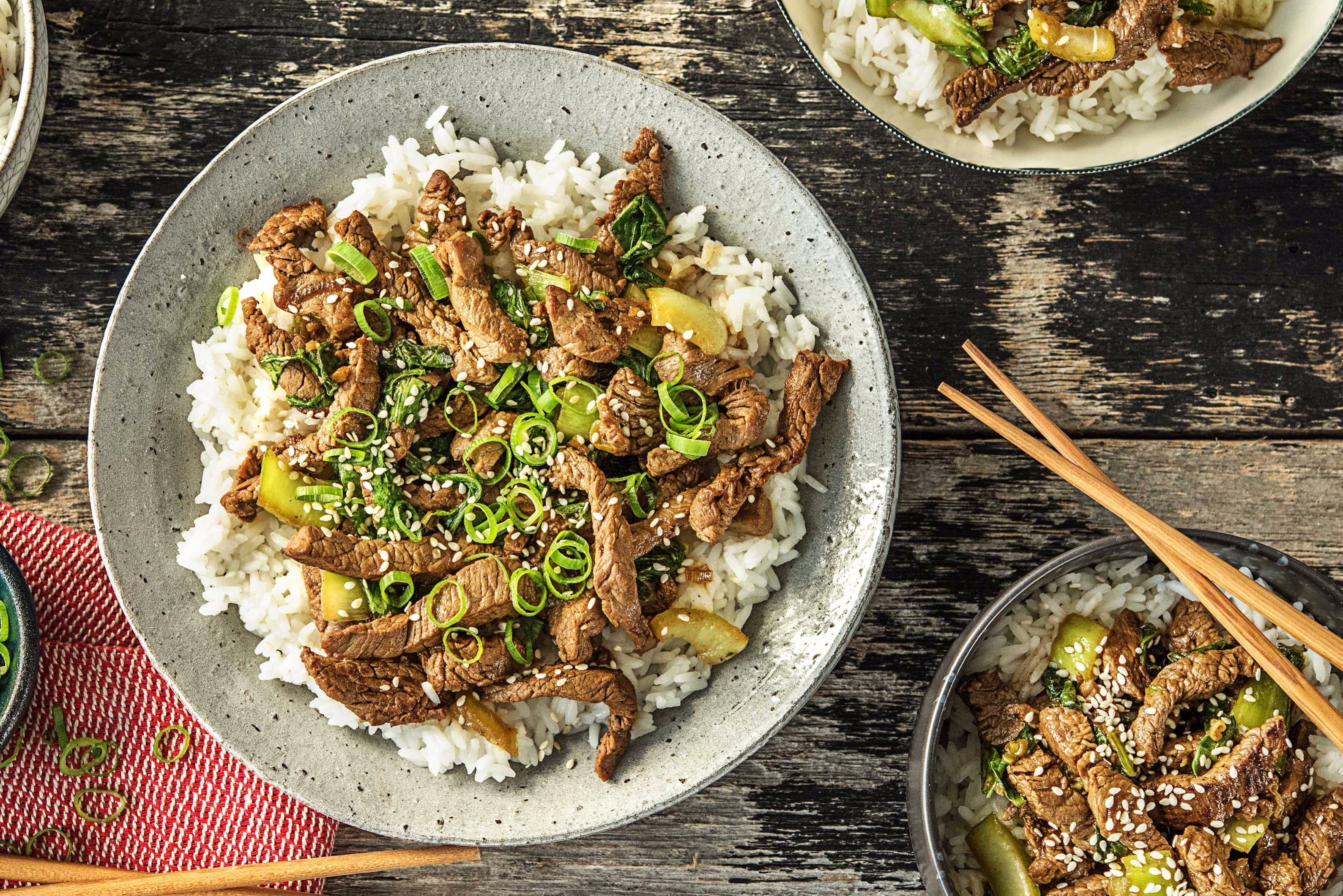 Hoisin Beef StirFry Recipe HelloFresh