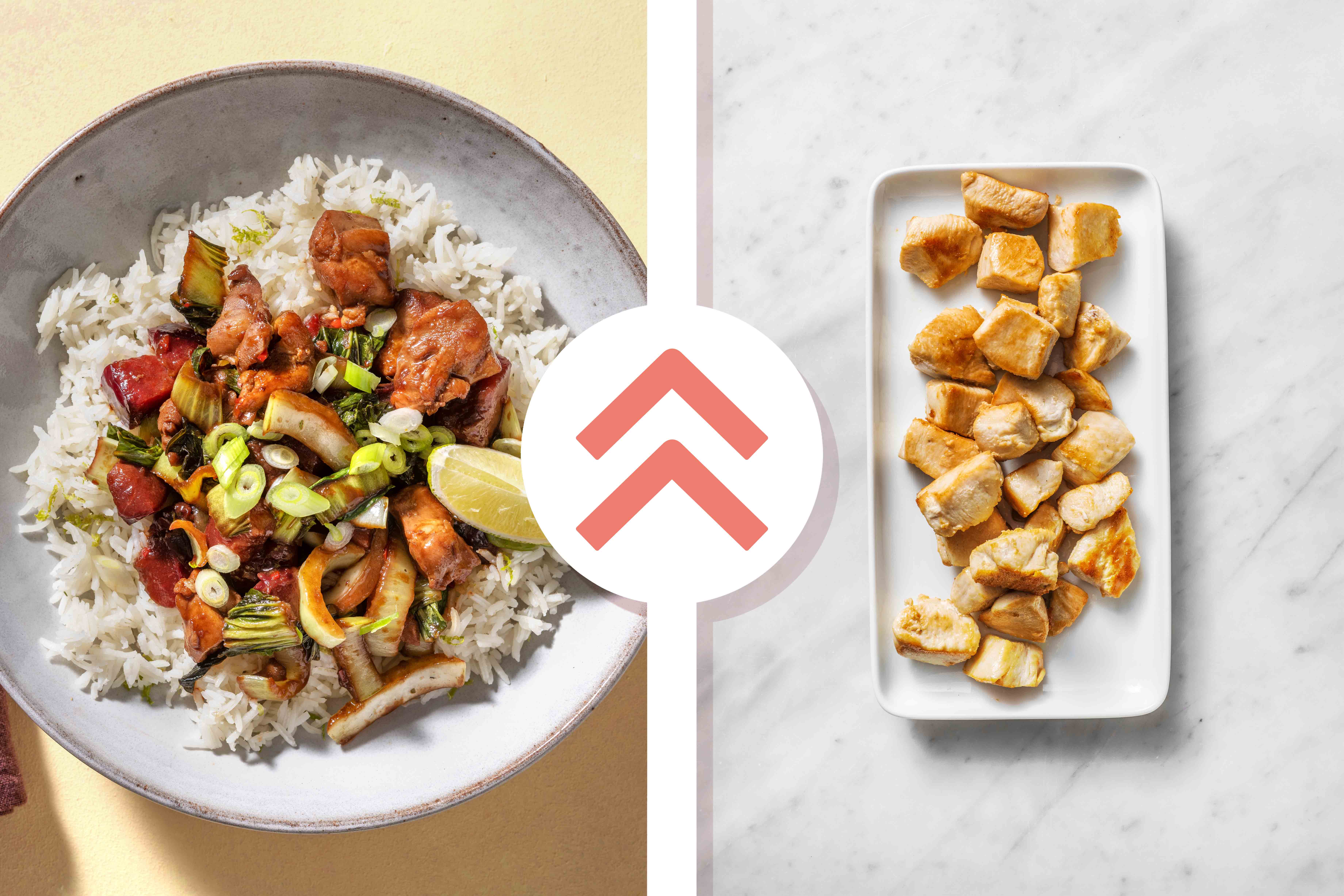 Hoisin Chicken Breast and Plum StirFry Recipe HelloFresh