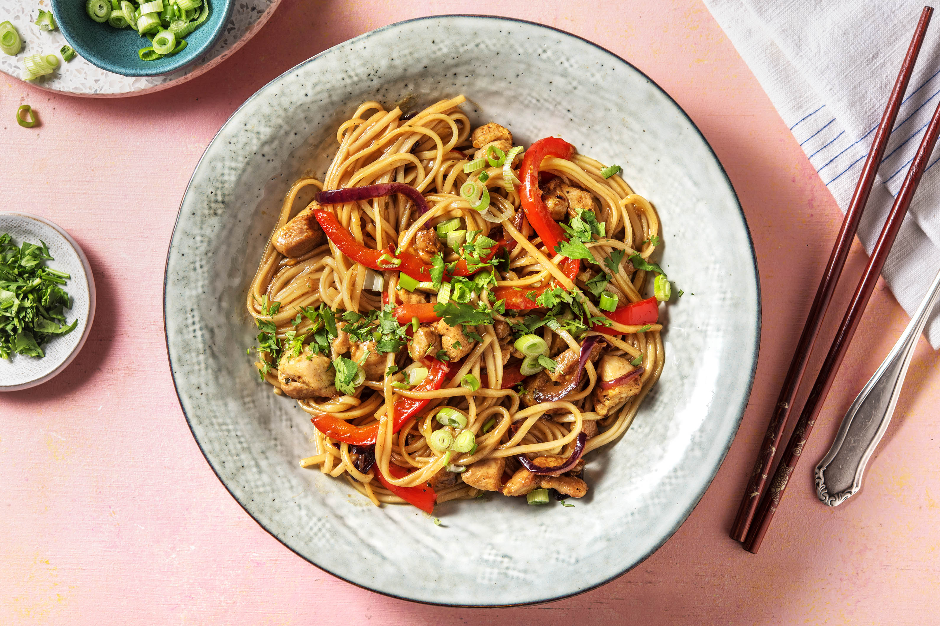 Chicken Stir-fry with Noodles Recipe | HelloFresh