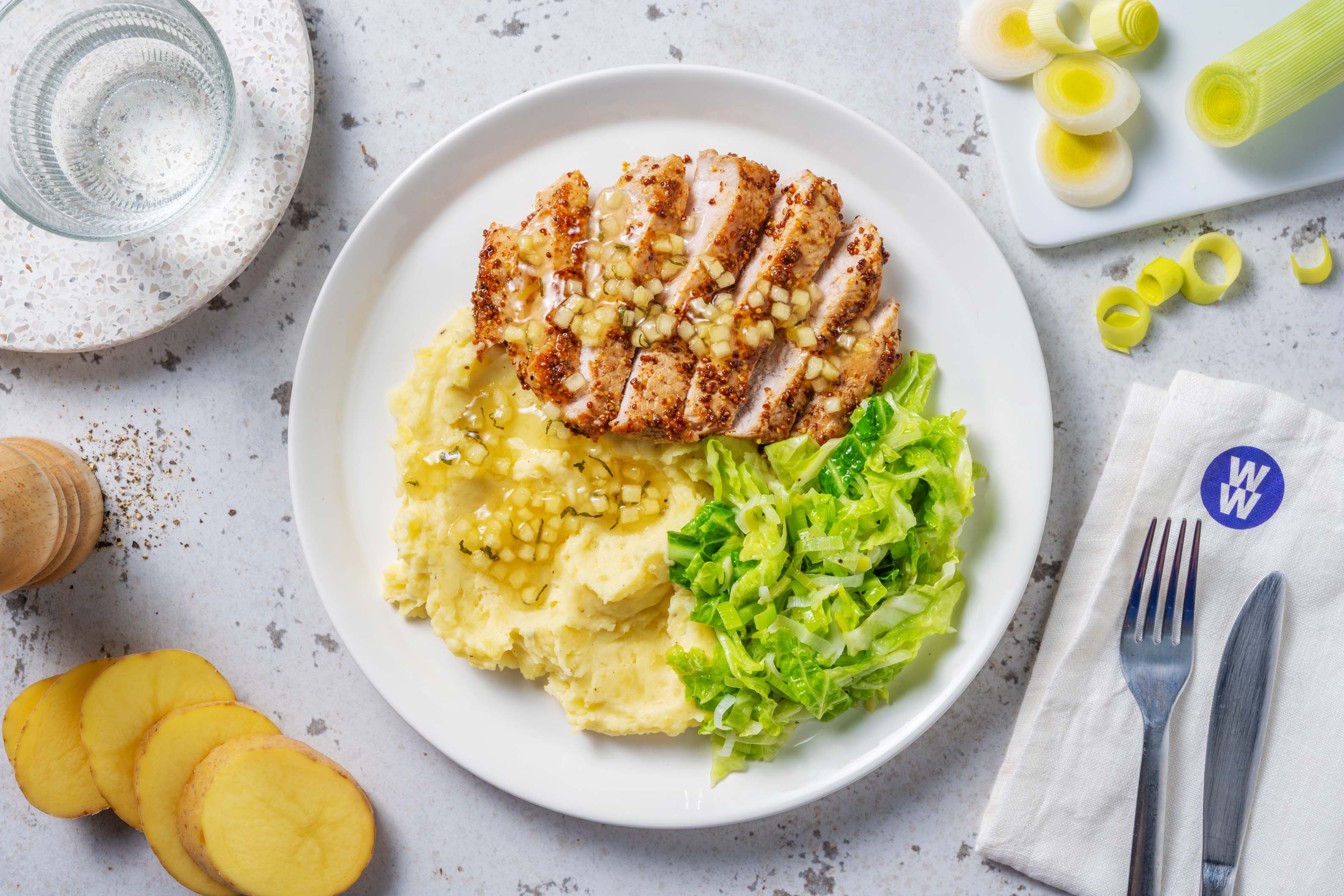 Honey Mustard Glazed Pork Steak Recipe HelloFresh