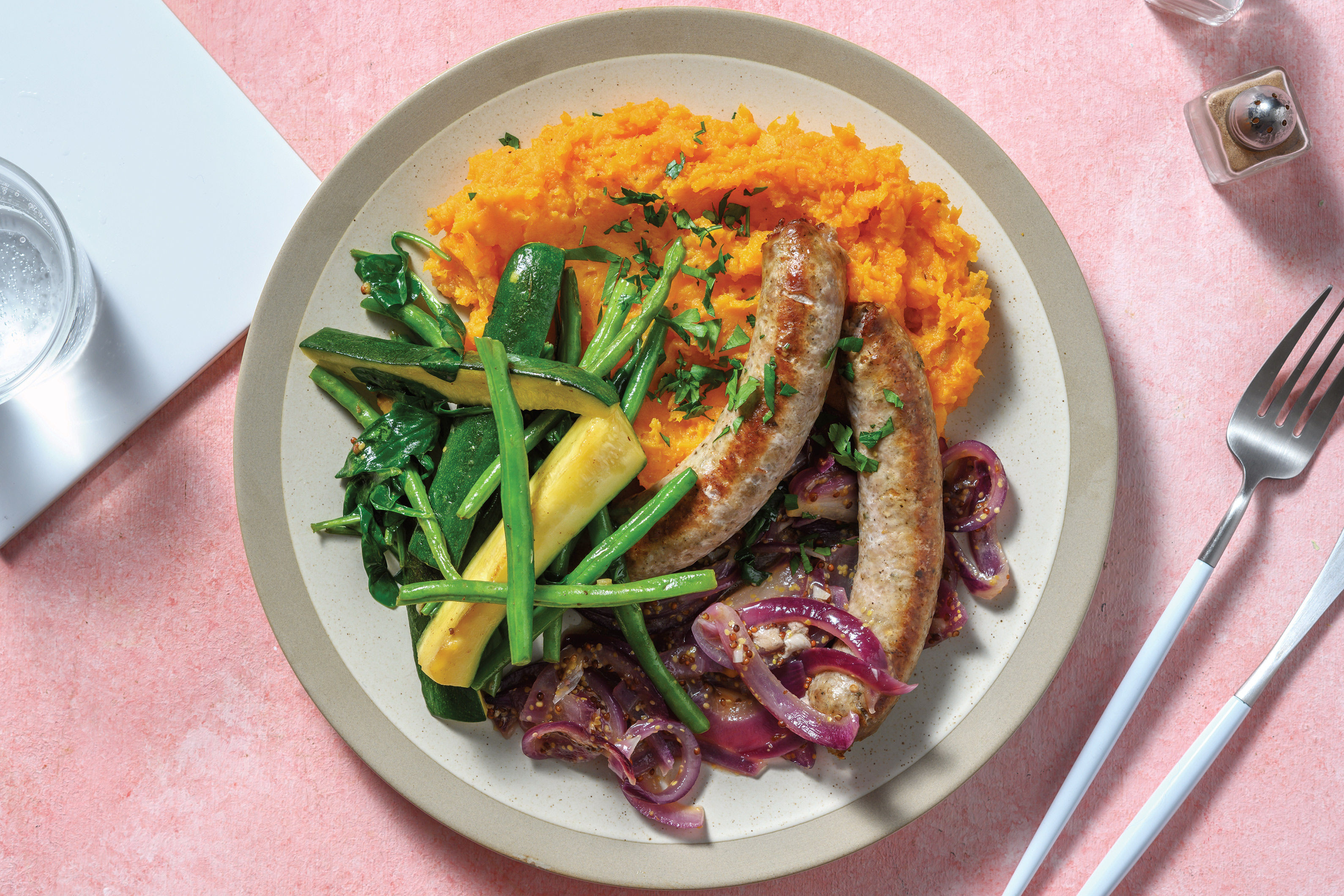 Honey Mustard Pork Sausages Recipe HelloFresh