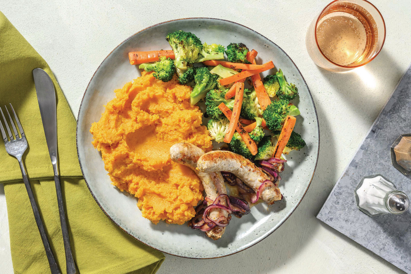 Honey MustardGlazed Pork Sausages Recipe HelloFresh