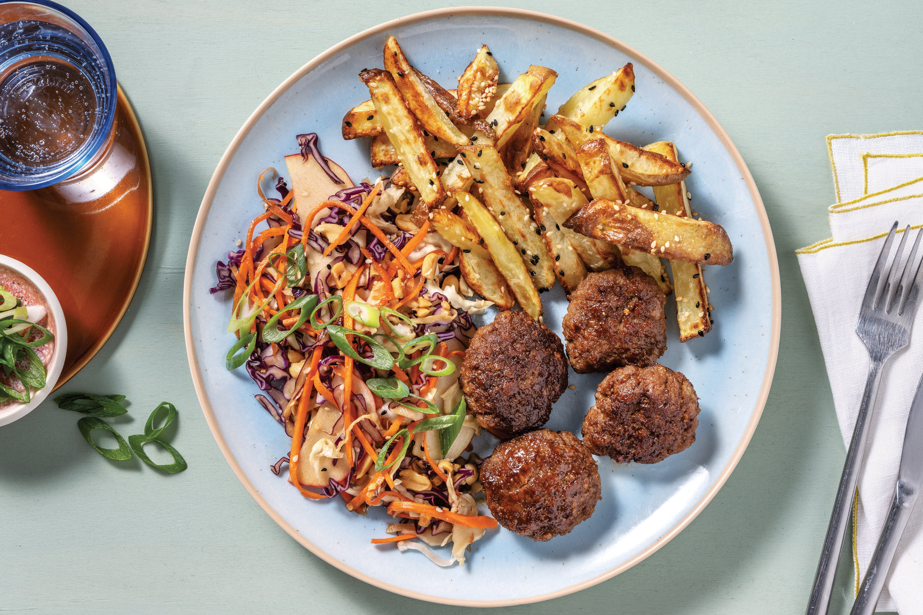 Asian-Style Beef Rissoles Recipe | HelloFresh