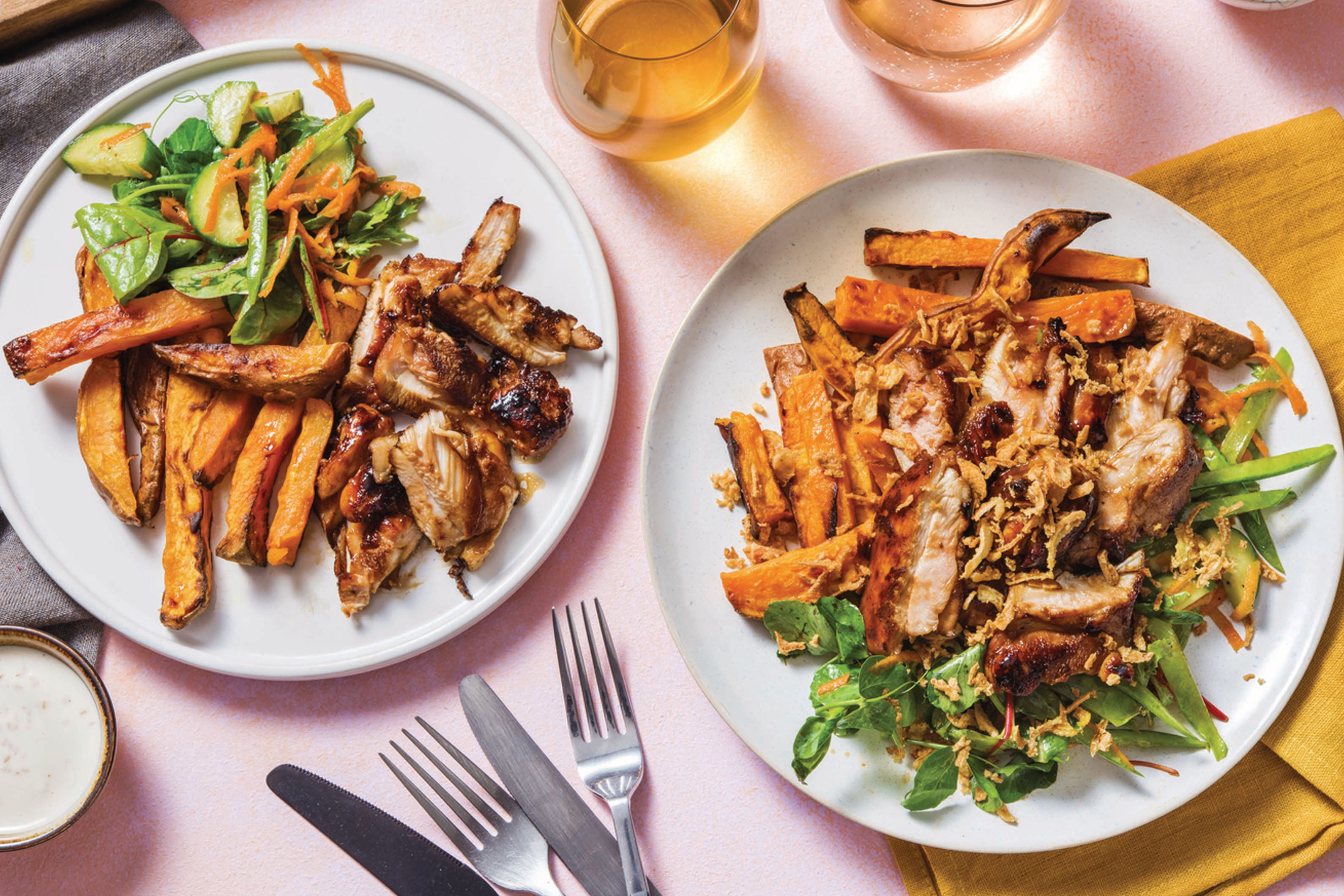 HoneySoy Chicken & Toasted Sesame Sauce Recipe HelloFresh