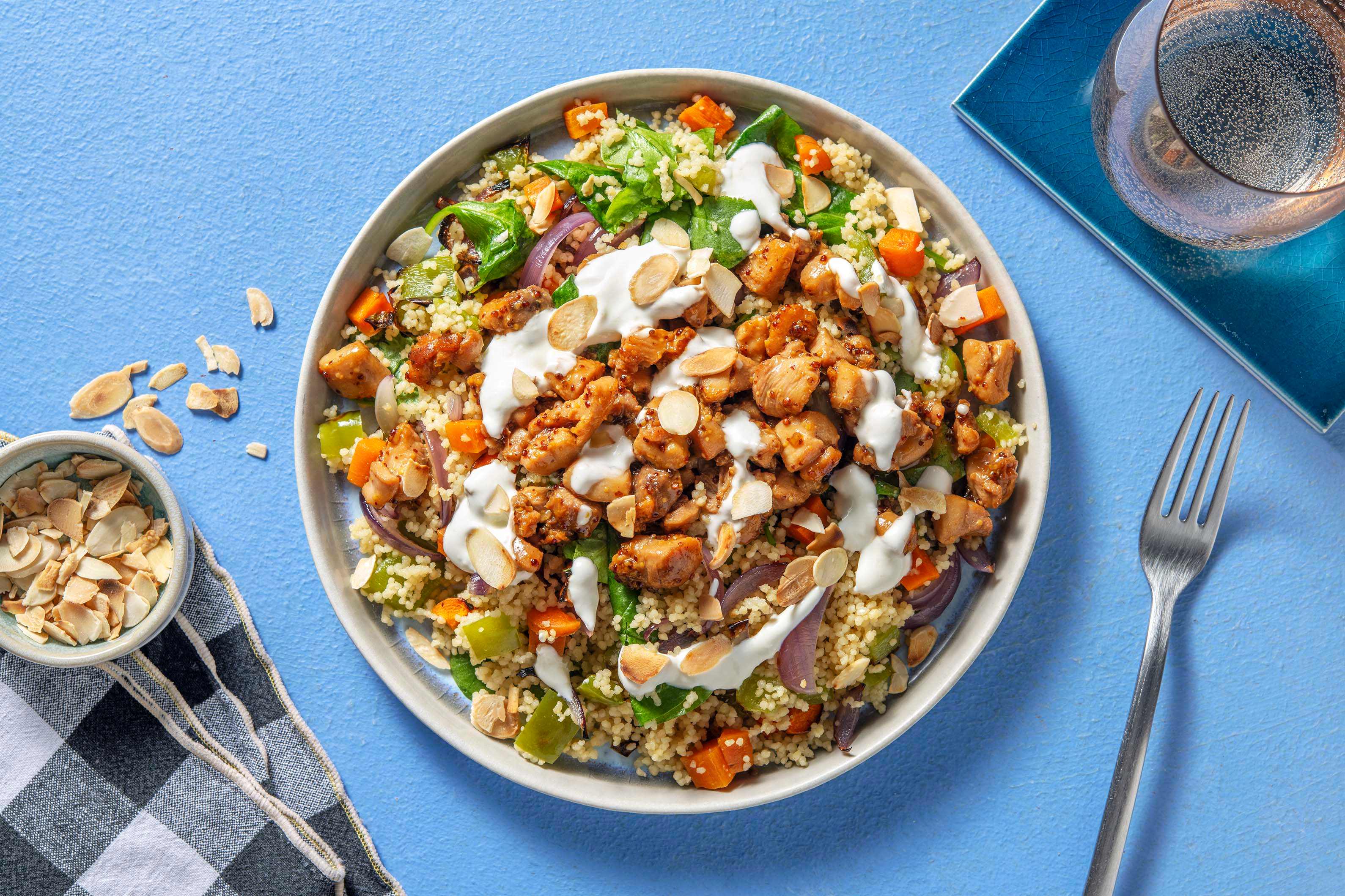 Honey & Wholegrain Mustard Chicken Recipe HelloFresh