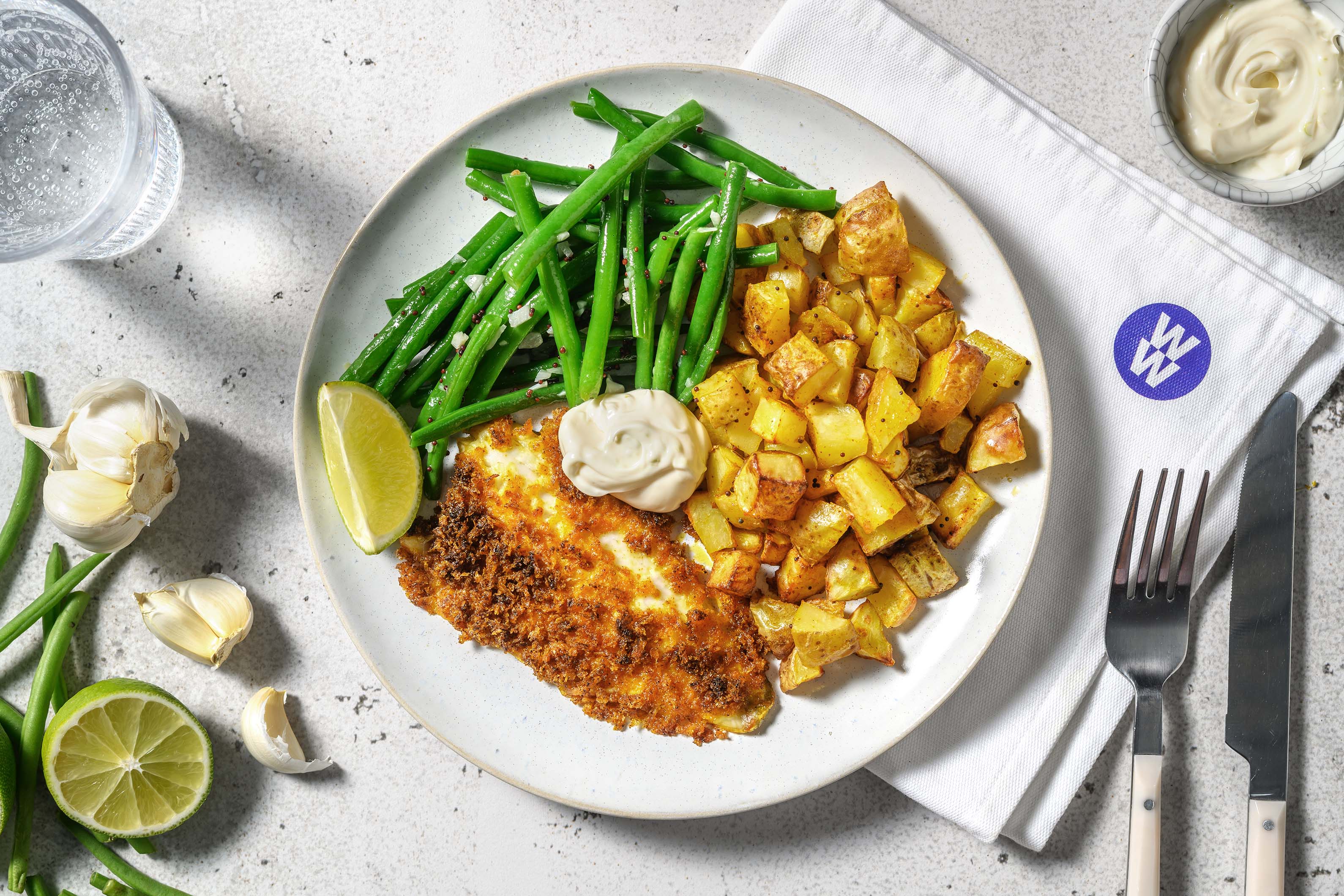 Indian Inspired Crusted Sea Bass Recipe | HelloFresh