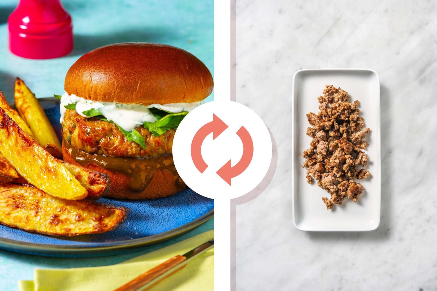 IndianSpiced Turkey Burgers Recipe HelloFresh