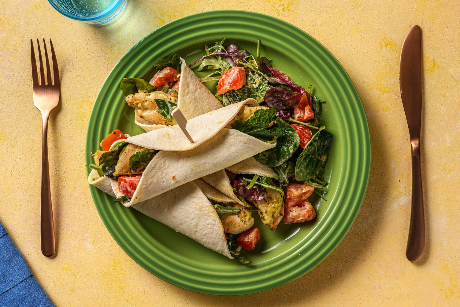 Italian Chicken Wraps Recipe | HelloFresh